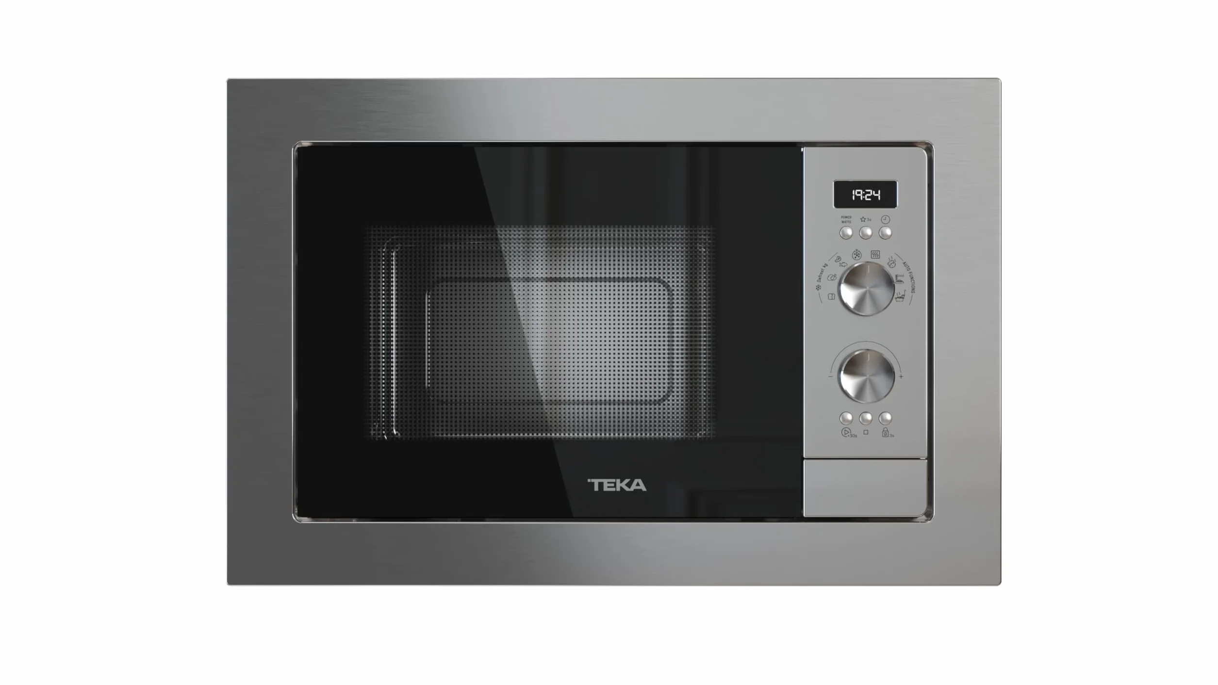 TEKA Microondas Integrable con 3 Menús de Acceso Directo, Control Táctil, Capacidad 20 L, Acero Inoxidable, Modelo MS 6200 BIH