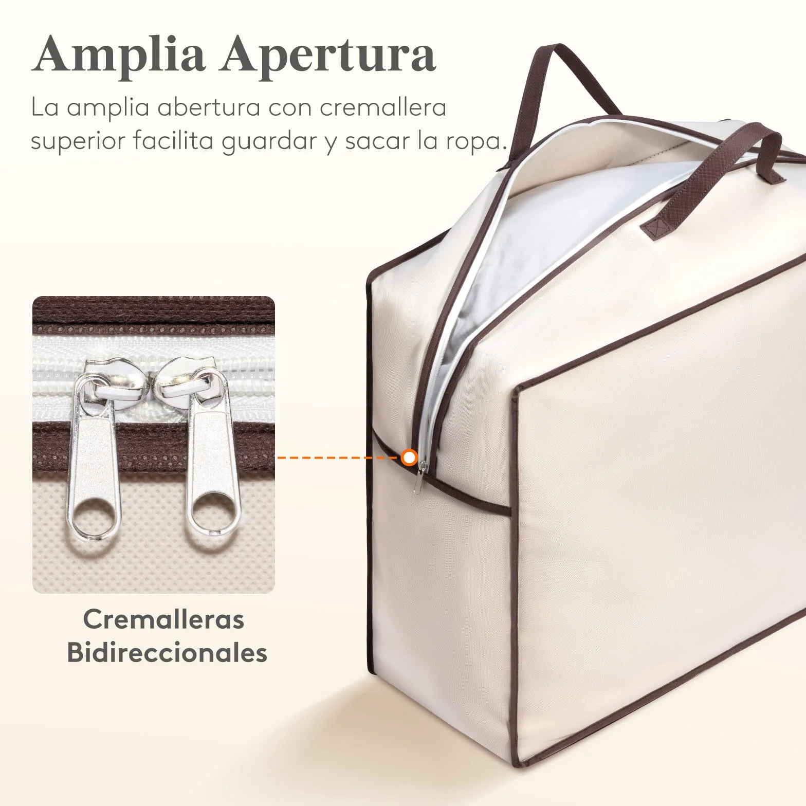 Lifewit Bolsas Almacenaje Ropa, Almacenaje Armario, Bolsas Mudanza, Organizador Armario Apilable, Bolsas Para Guardar Ropa, Edredones, Colchas, 75 L, 3 Piezas