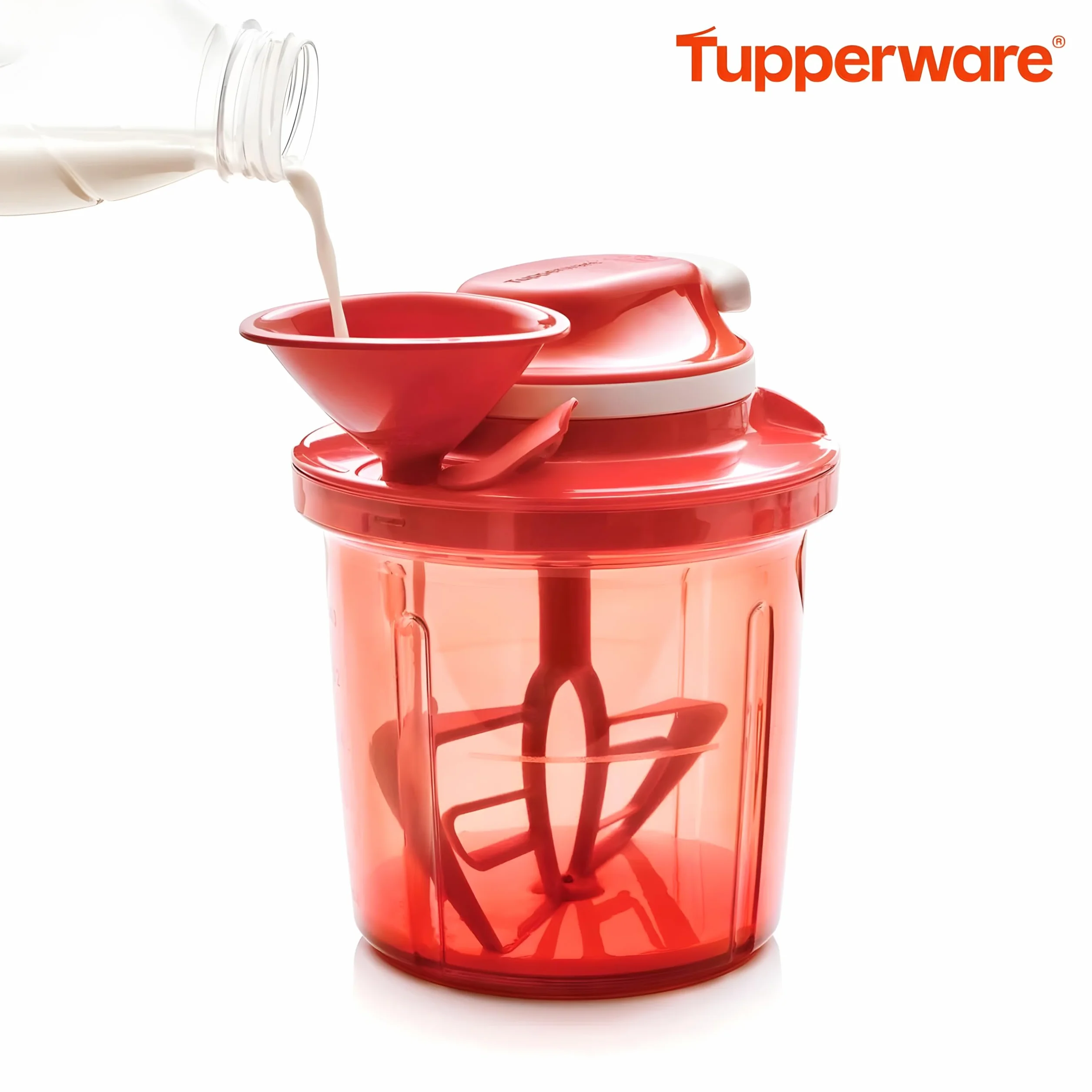 Tupperware Chef Extra-Chef Supersonic - Picador (1,35 L), color rojo