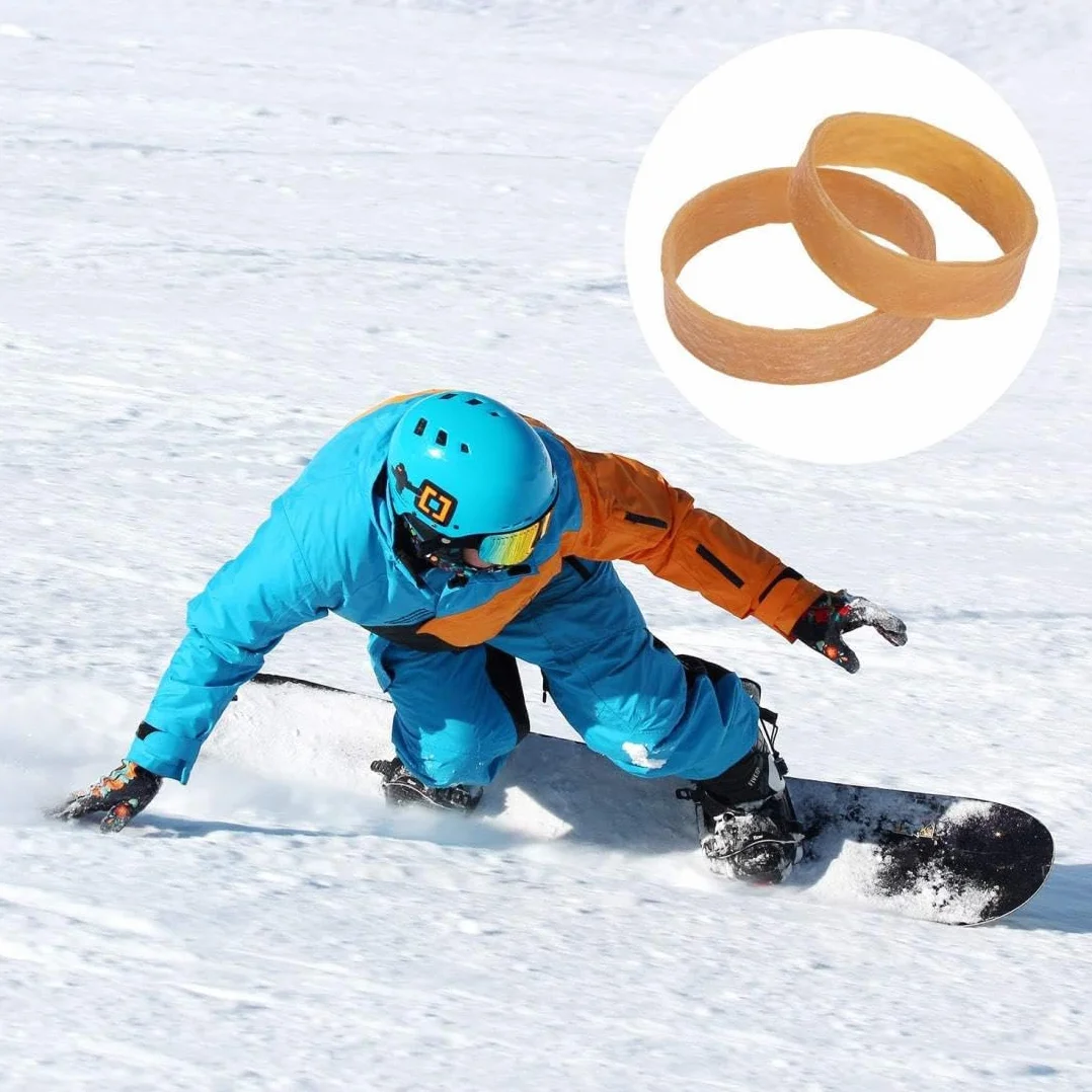 Goma Elástica Esquí Bandas Freno Snowboard Paradas 20Pcs