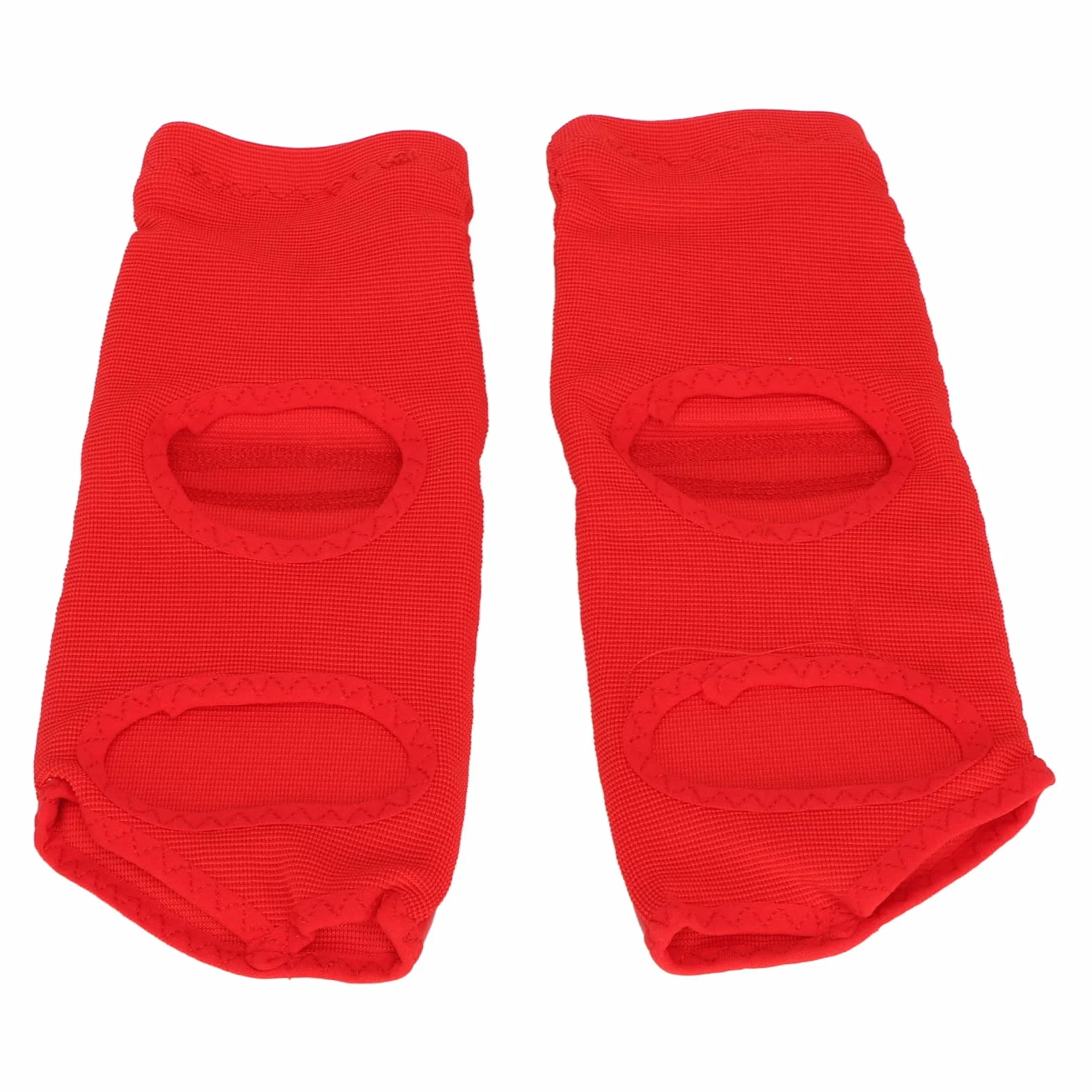 Protector de pie de boxeo antideslizante para entrenamiento de taekwondo adultos, rojo