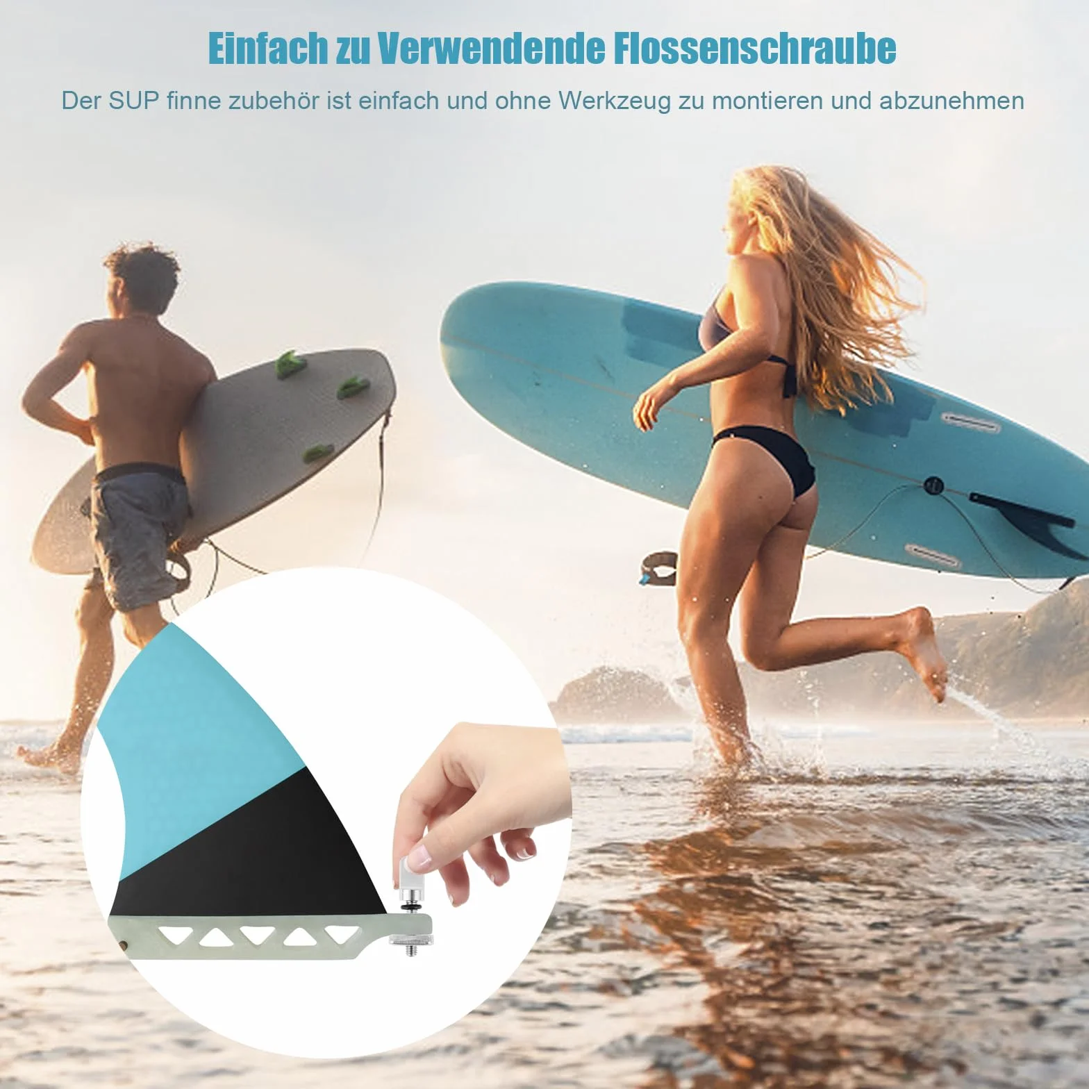 8 tornillos de aleta Sup de acero inoxidable 316, tornillo de tabla de surf, tornillo universal de aleta trasera, accesorios de aleta, tornillos de aleta para tabla de surf, tornillos para aletas