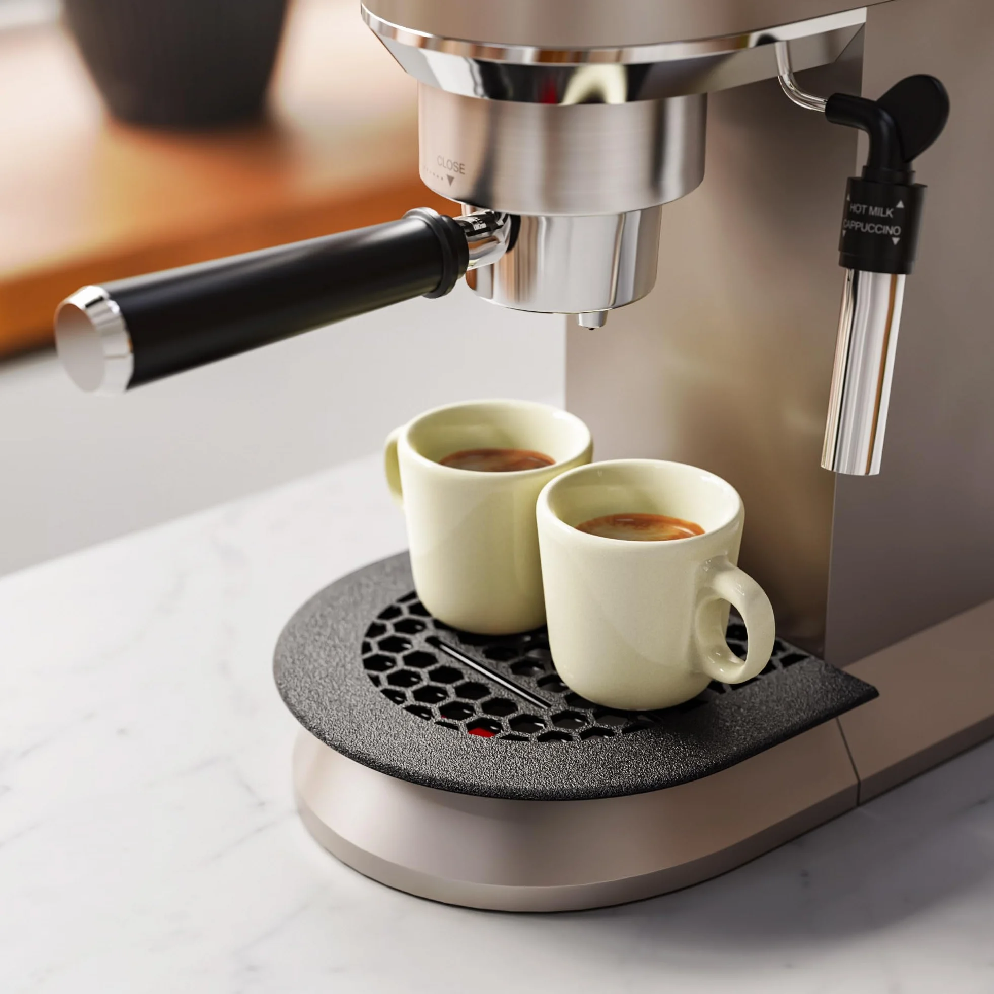 Mobilefox Bandeja de goteo para máquina de café Delonghi Dedica 685 885