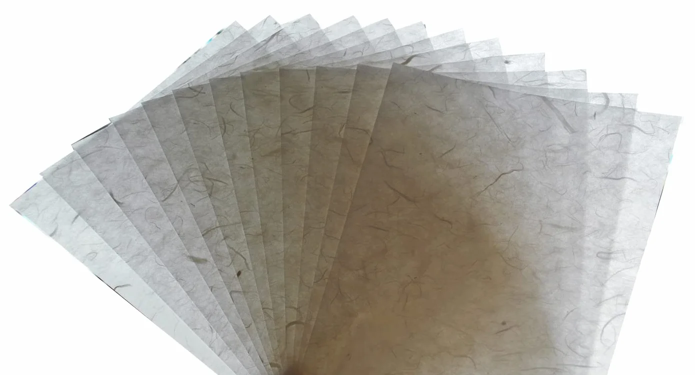 Papel de morera blanca washi origami 200 hojas 8.5x11 pulgadas para artesanía decoupage