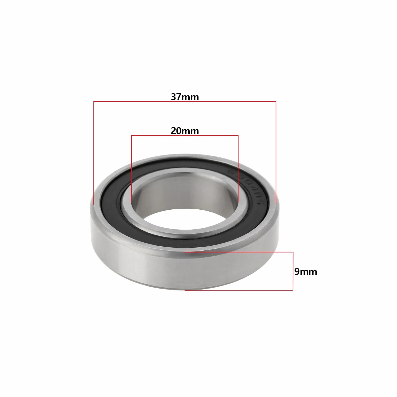 Rodamientos de Bolas 61904 6904-2RS 20mmx37mmx9mm para Bicicletas Scooters