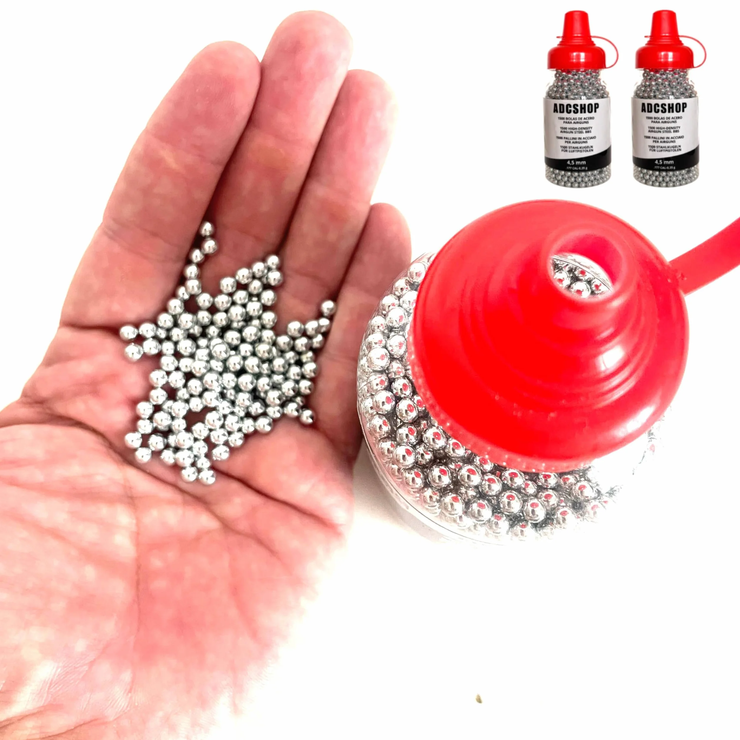 Bolas Acero 4.5mm 3000 para Pistolas CO2