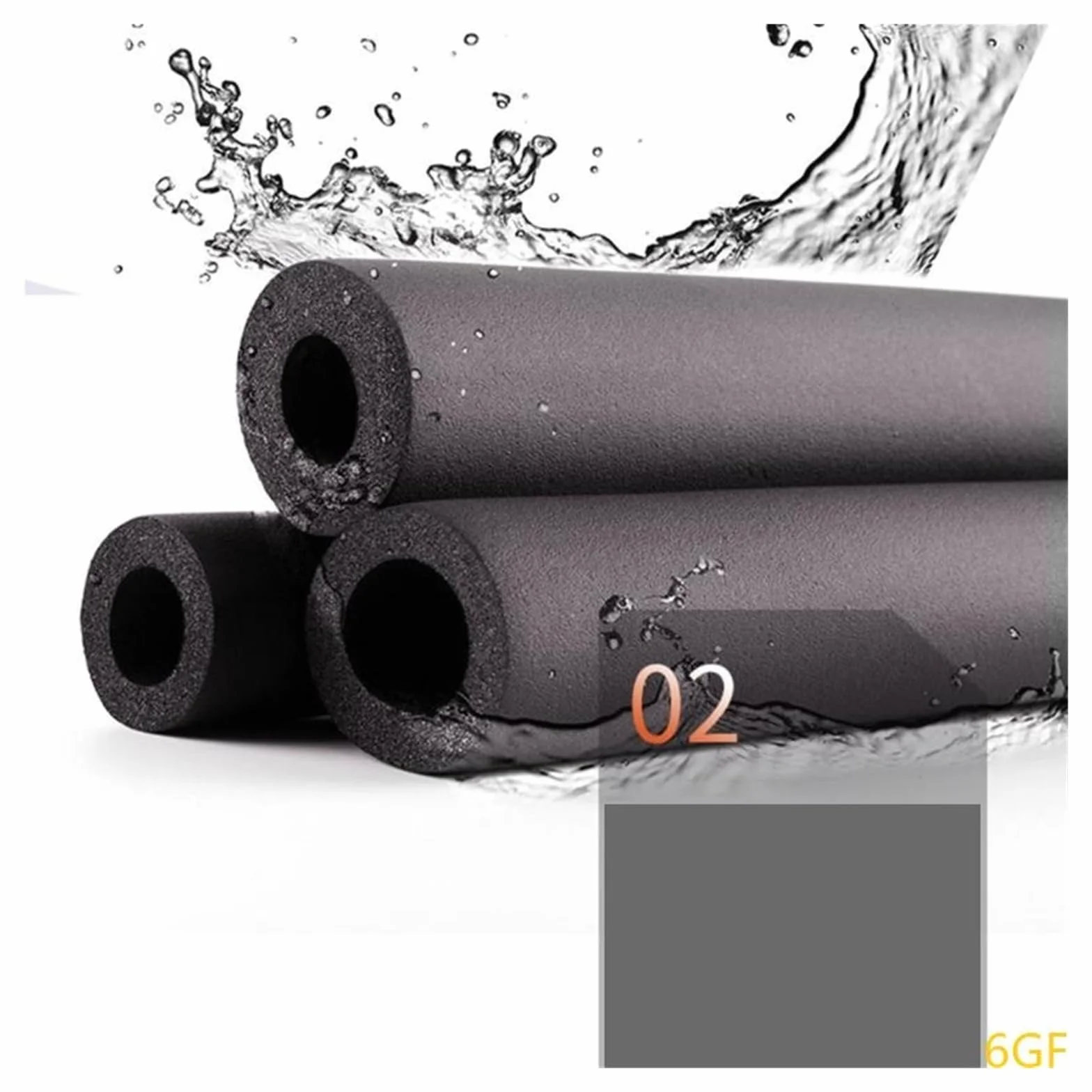 Tubo De Conexión De Aire Acondicionado Engrosado 96GF, Tubo De Cobre Extendido for Aire Acondicionado(3 M)
