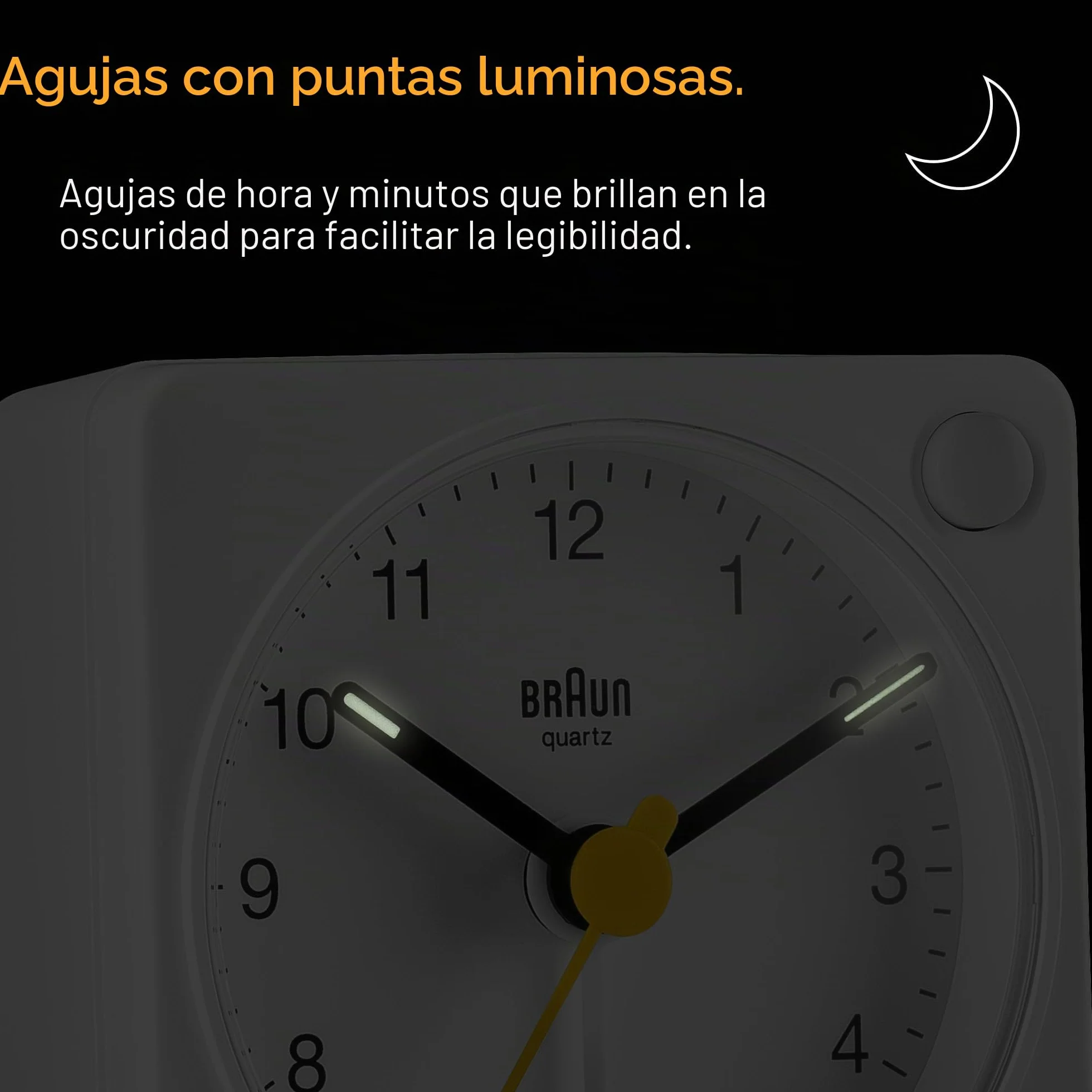 Braun Reloj Despertador