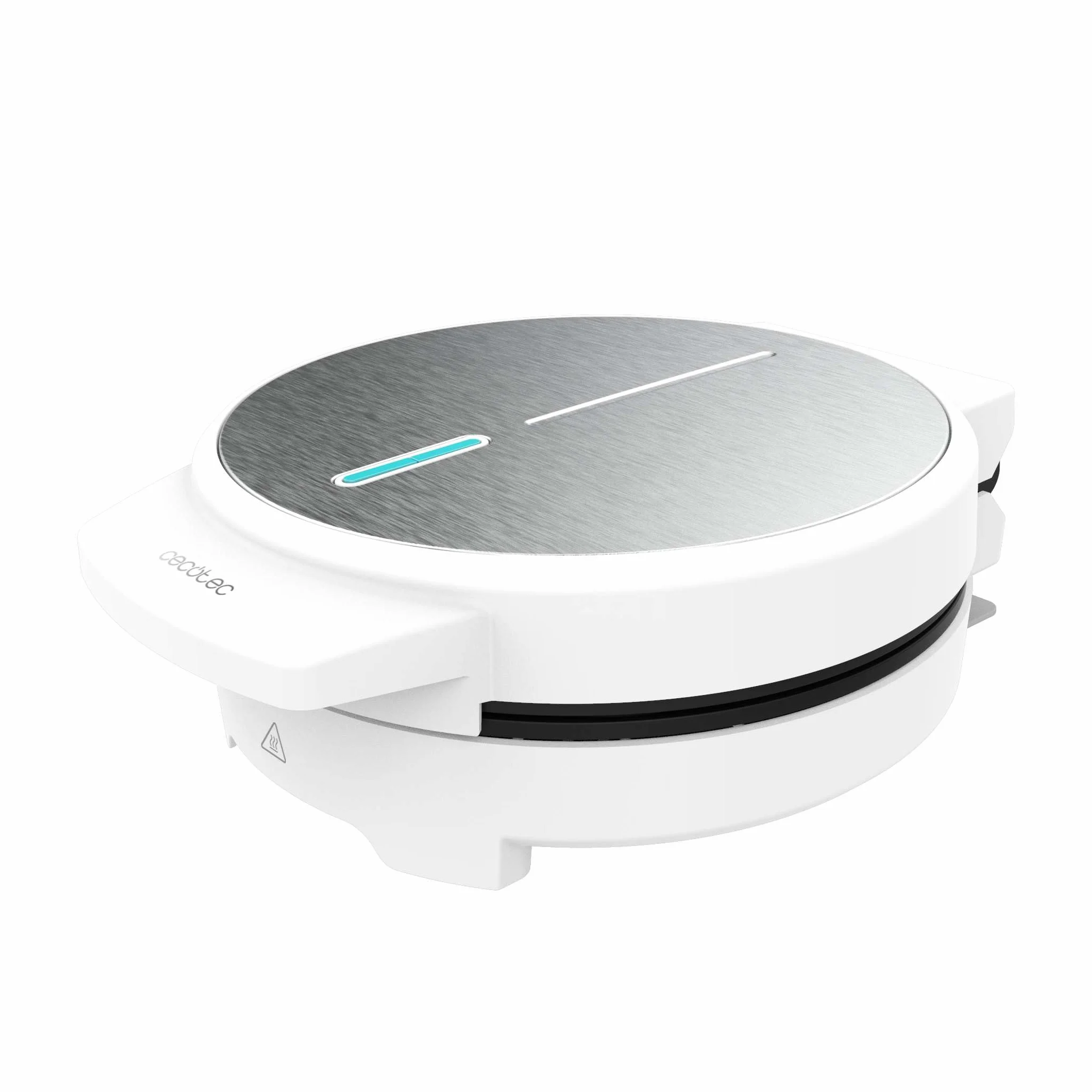 Cecotec Gofrera Fun Gofrestone. 1000 W, Calentamiento rápido, Antiadherente, Fácil limpieza, Libre de PFOA, Placa de 19 CM, Indicador luminoso, Sobrecalentamiento, Asa de tacto frío