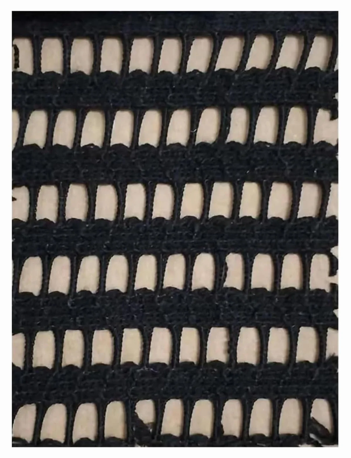 Tela De Encaje Nupcial, Cordón Bordado, Transpirable, Calado(Schwarz)