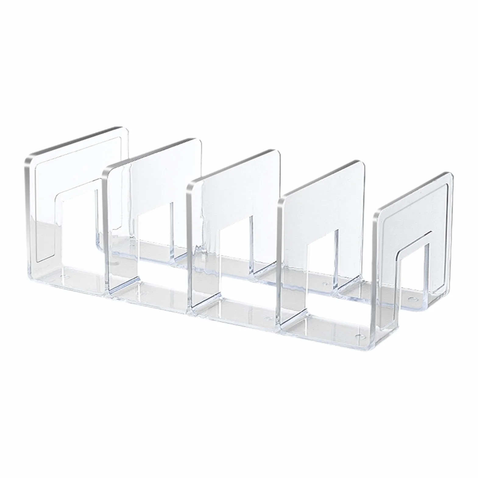 Organizador de Bolso para Armario Divisores Estante 32cm Acrilico 4 Rejillas Apilables