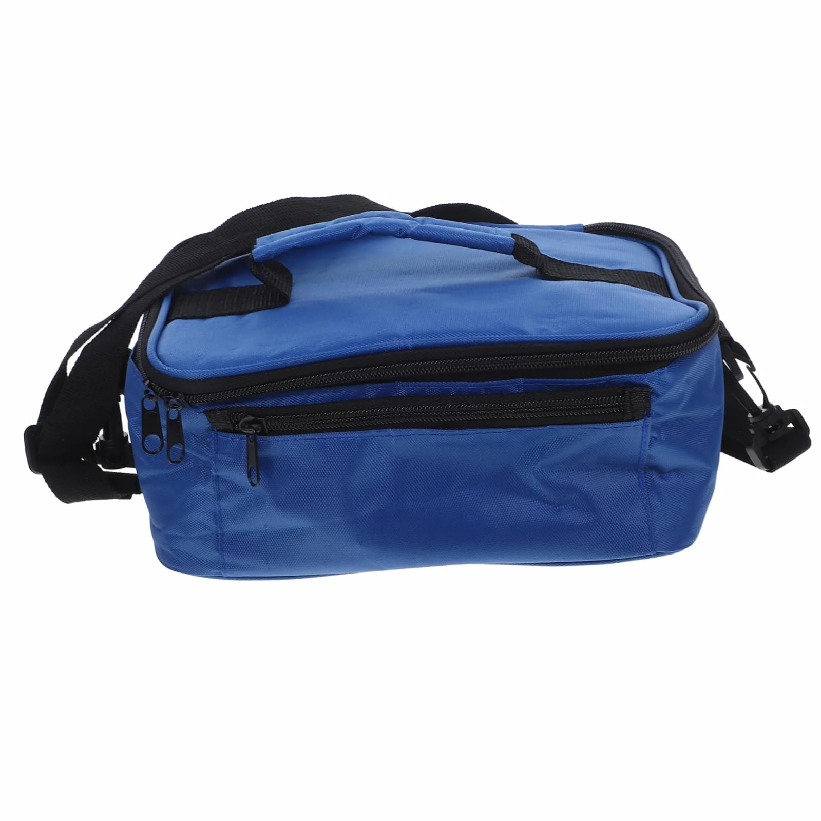 Bolsa de Almuerzo Calefactora 12v de Tela Oxford para Automóvil Azul | Bolsa para Calentar Alimentos, Portátil, para Camping y Oficina, Adecuado para Llevar Comida Diaria