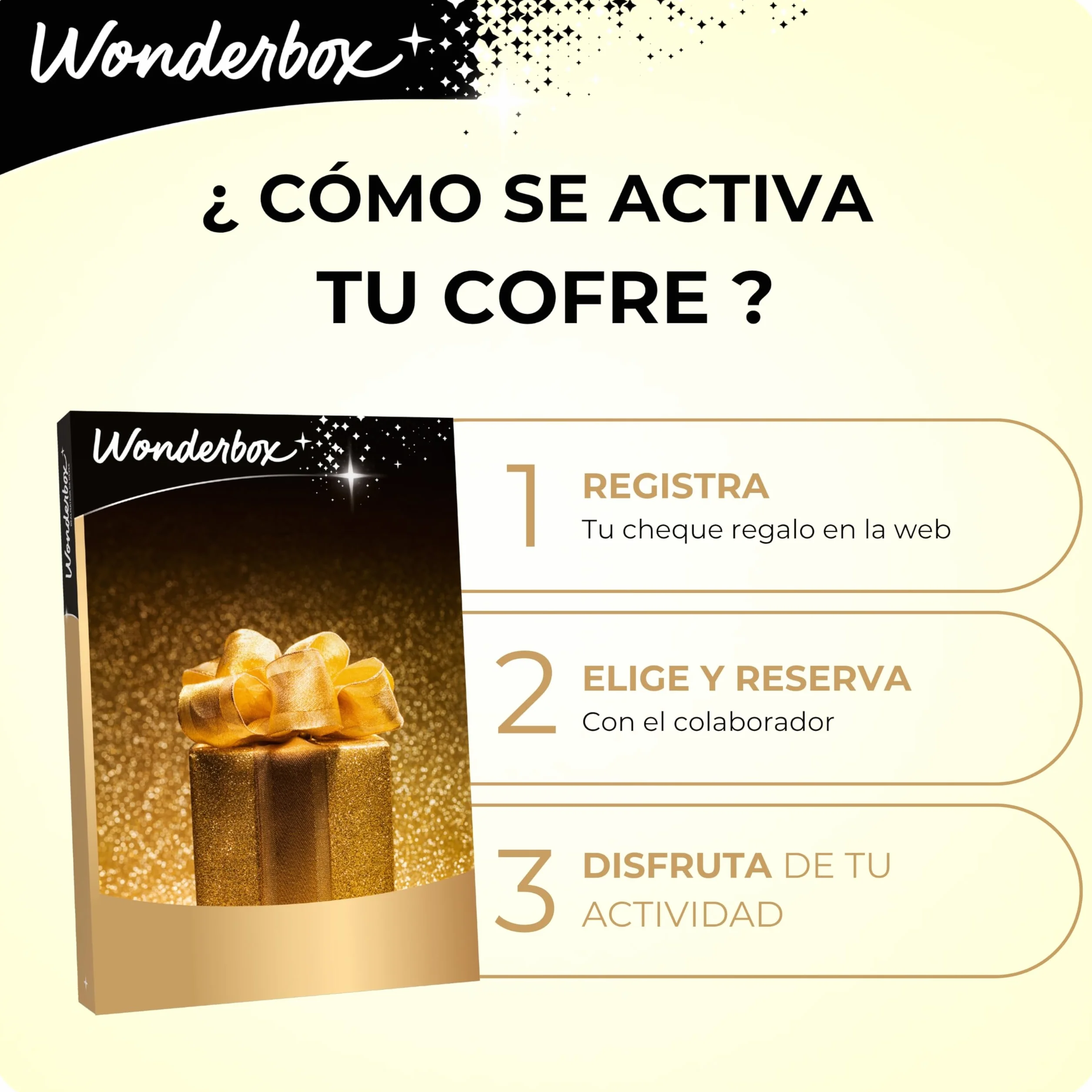 WONDERBOX - Caja Regalo - Feliz Cumpleaños - 2000 Experiencias para 1 o 2 Personas - Esntancias con Encanto