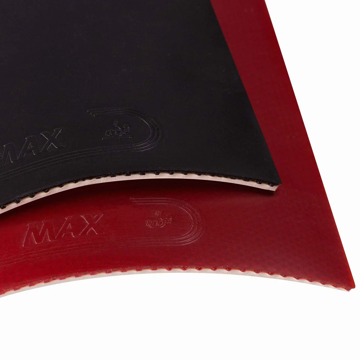 Donier Goma de Ping Pong MAX 2,0 mm Rojo Tenis de Mesa Alta Velocidad Control