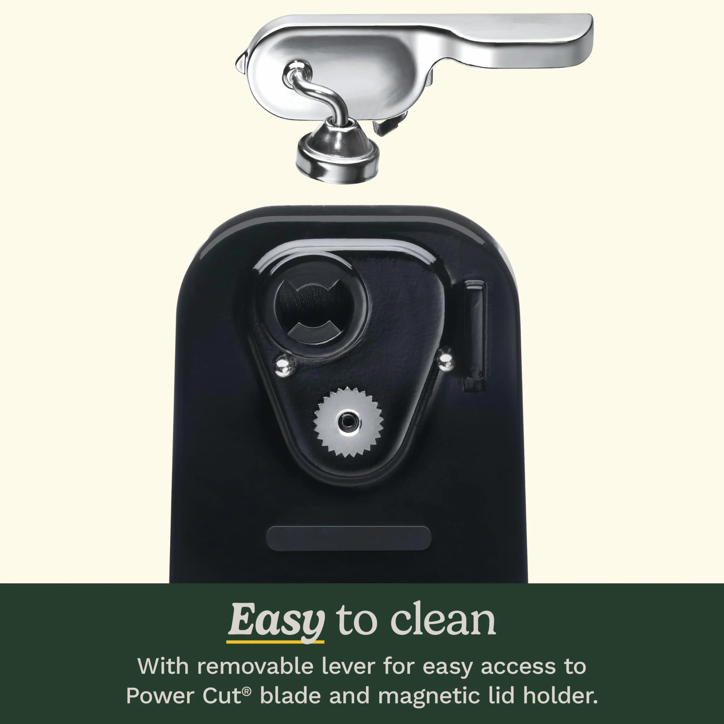 Cuisinart cco-50bkn Deluxe eléctrico abrelatas, negro
