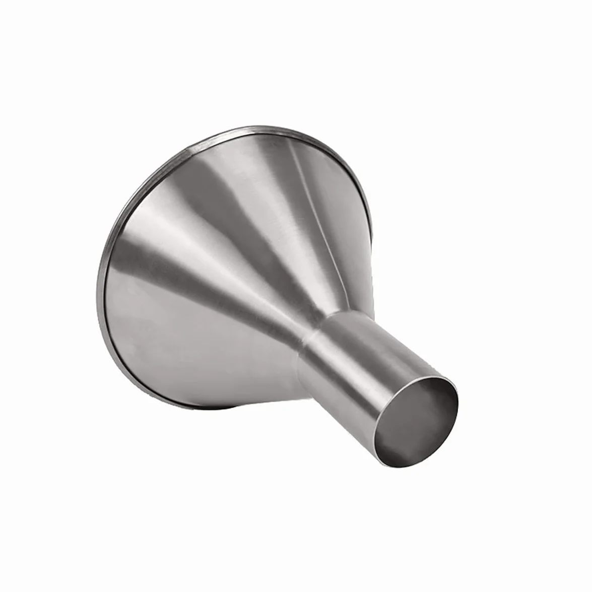 Embudo cónico de Acero Inoxidable 304 Engrosado 2cm-8cm Embalaje de Gran diámetro,12cm