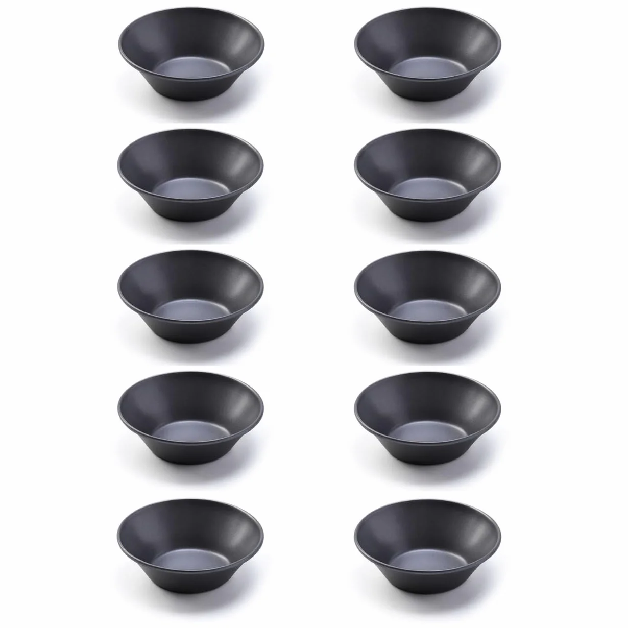 Set 10 Moldes Antiadherentes para Tartaletas, Moldes para Pasteles de Nata Portugueses 8cm, Formas Reutilizables para Mini Tartas y Quiches