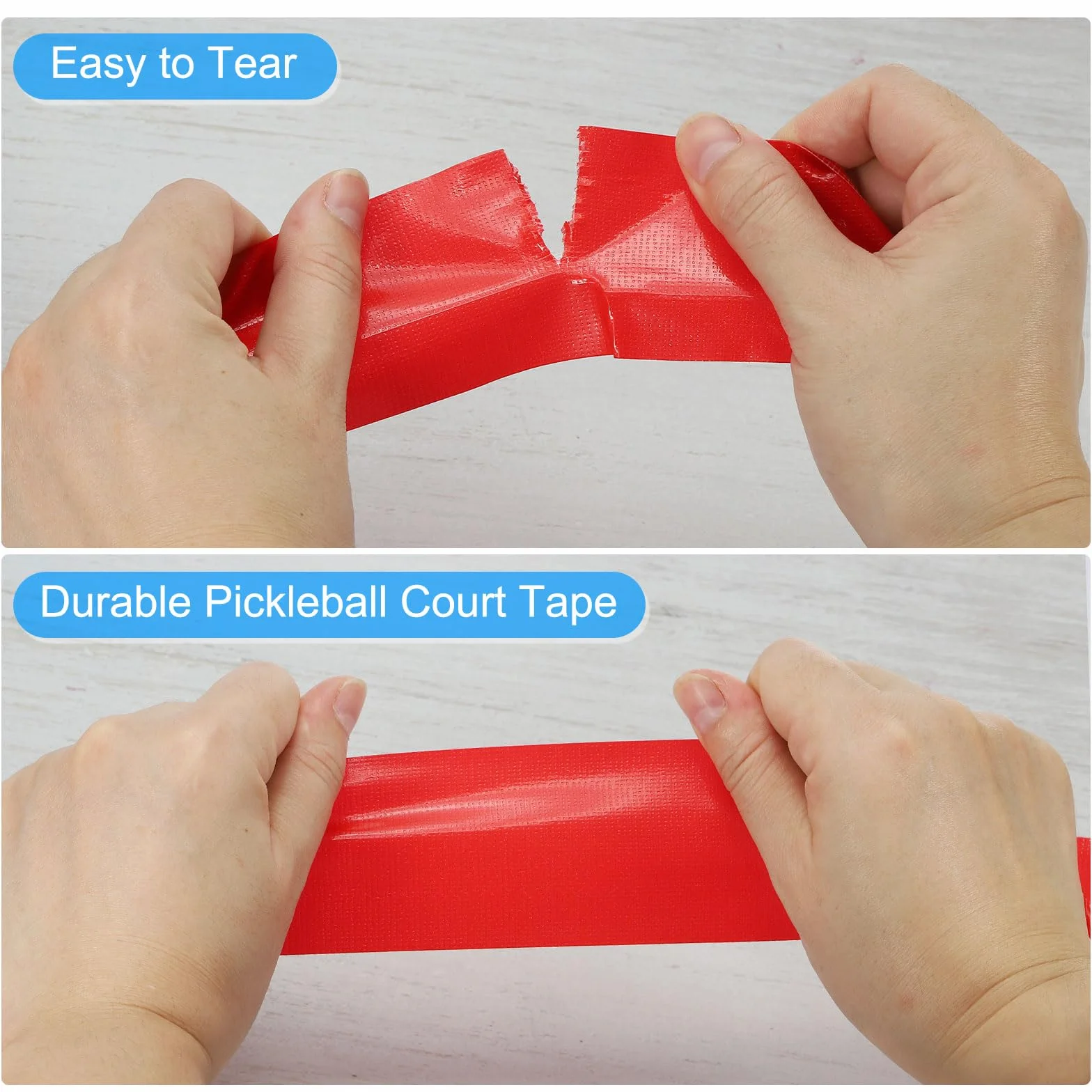 PATIKIL Cinta de Pista de Pickleball 2 Pulgadas x 236 pies, Kit de Marcado para Pistas de Pickleball, Tenis, Voleibol y Bádminton, Verde Oscuro
