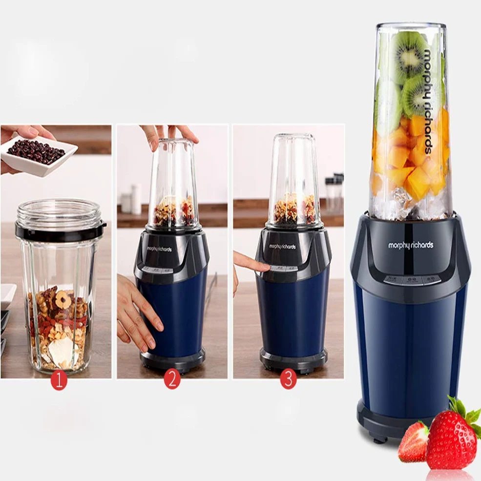 Licuadora Portátil, Licuadora para Batidos Licuadora Portatil USB Licuadora para Verduras Y Frutas Batidora De Vaso Comercial Profesional 21000Rpm 600W