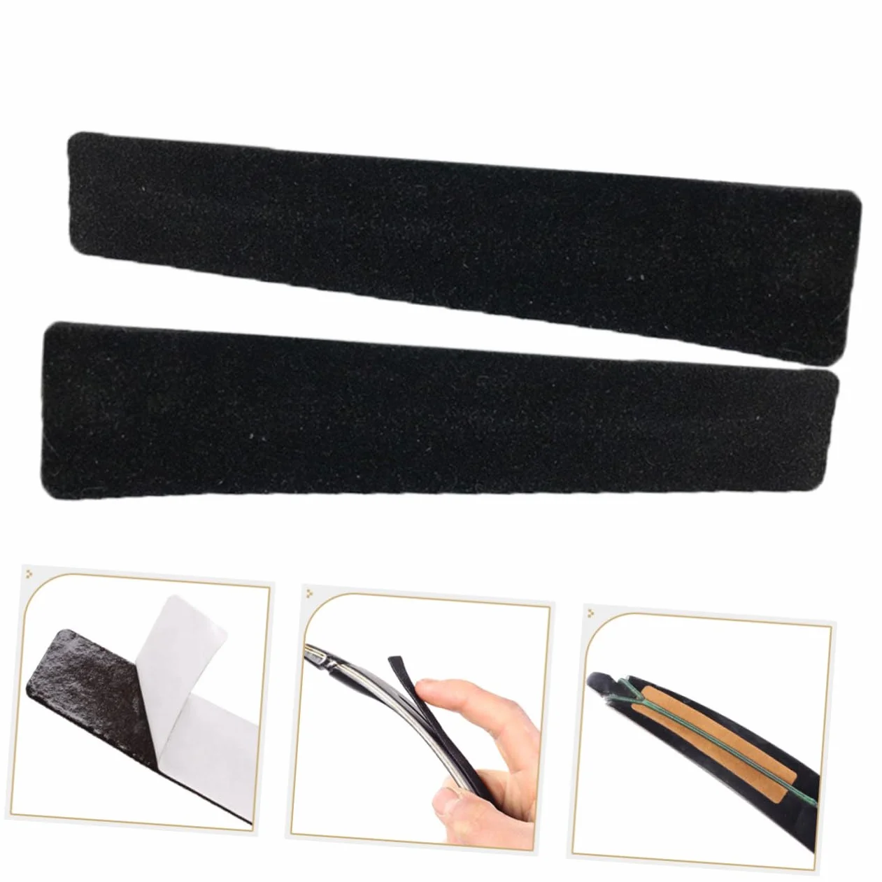Sosoport Arco Ligeramente Amortiguado Lanzamiento Proa Pesca Tiro con Arco Flechas Placa Silenciosa Vibración Estante Black