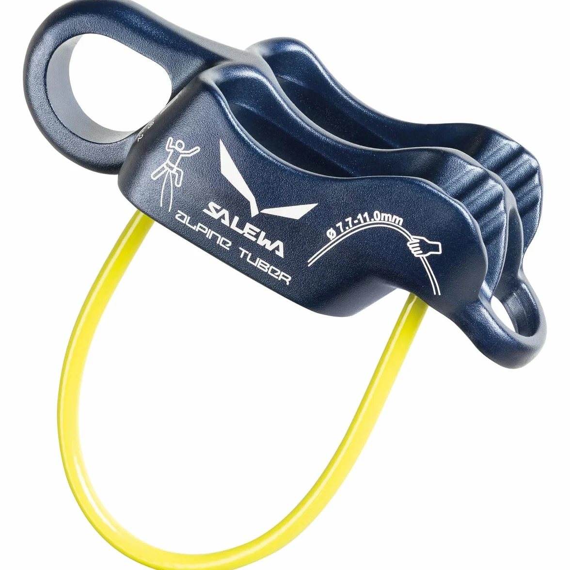 SALEWA Alpine Tuber Asegurador de Descenso Azul