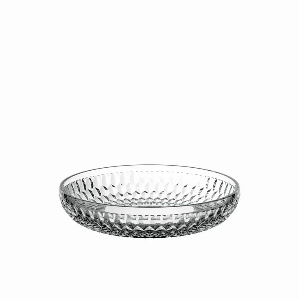 Villeroy & Boch - Boston cuenco plano, 24 cm Ø, cuenco de cristal para postres, fruta y aperitivos, apto para lavavajillas, transparente