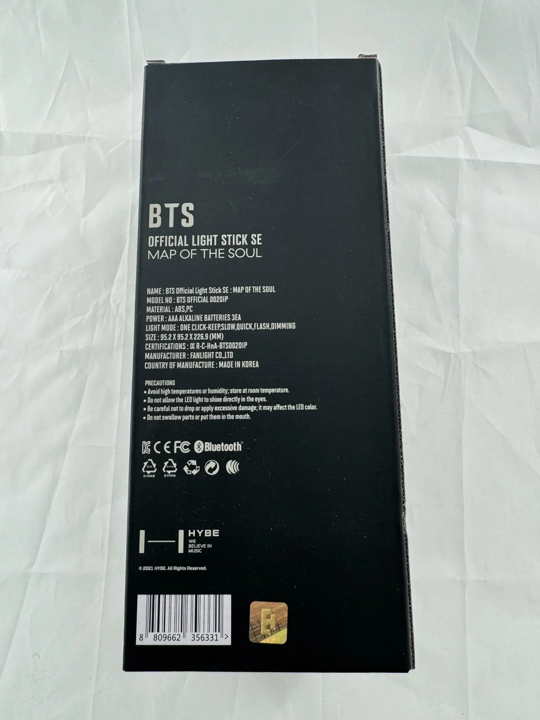 Bangtan Boys Army Bomb Ver.4 Official Lightstic BTS Bluetooth Soporte de luz de concierto