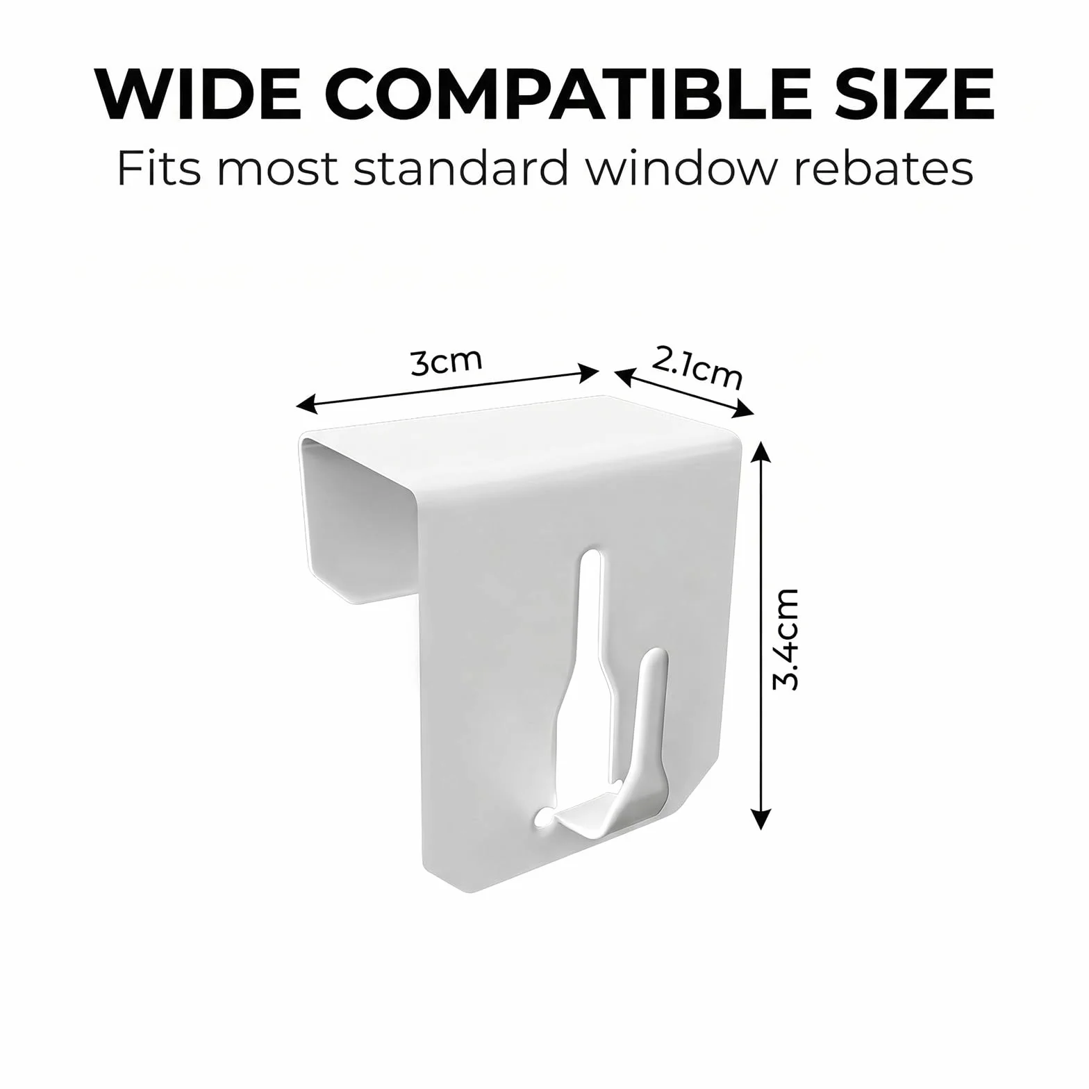 12 ganchos decorativos para ventanas, sin pegar, para decoración de ventanas, ganchos para colgar en ventanas, rango de sujeción de 21 mm, ganchos para ventanas, decoración de ventanas para