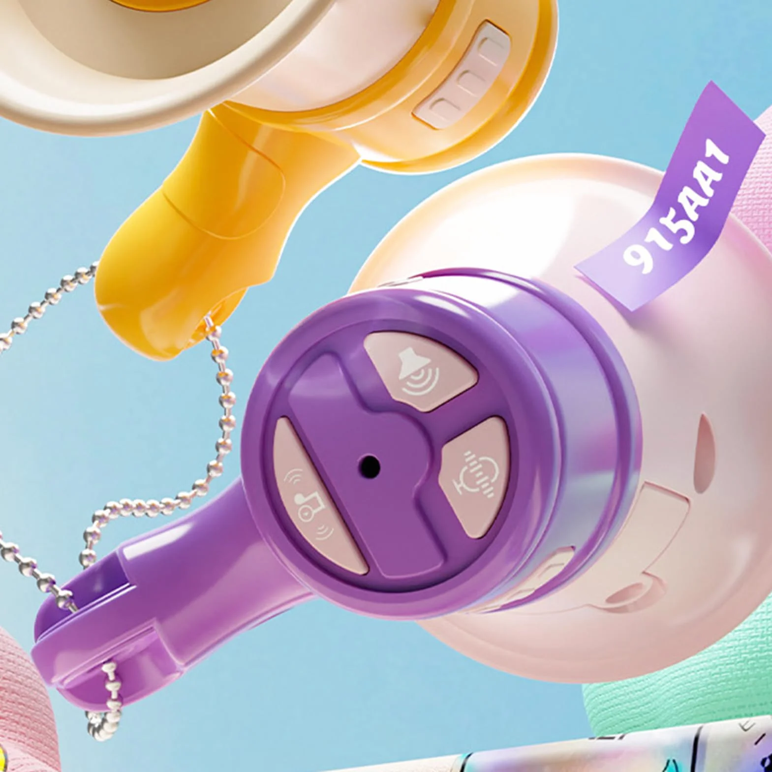 Altavoz Megáfono Portátil con Grabación, Juguete para Niños