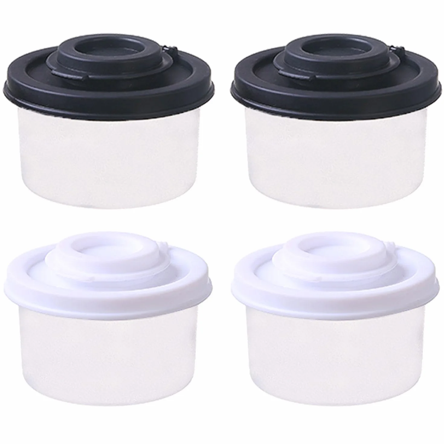 4 Piezas De Mini Botellas De Especias, Botellas De Especias De Plástico, Botellas De Especias Portátiles, Necesidades De Cocina, Adecuadas Para Acampar, Picnic Y Viajar.