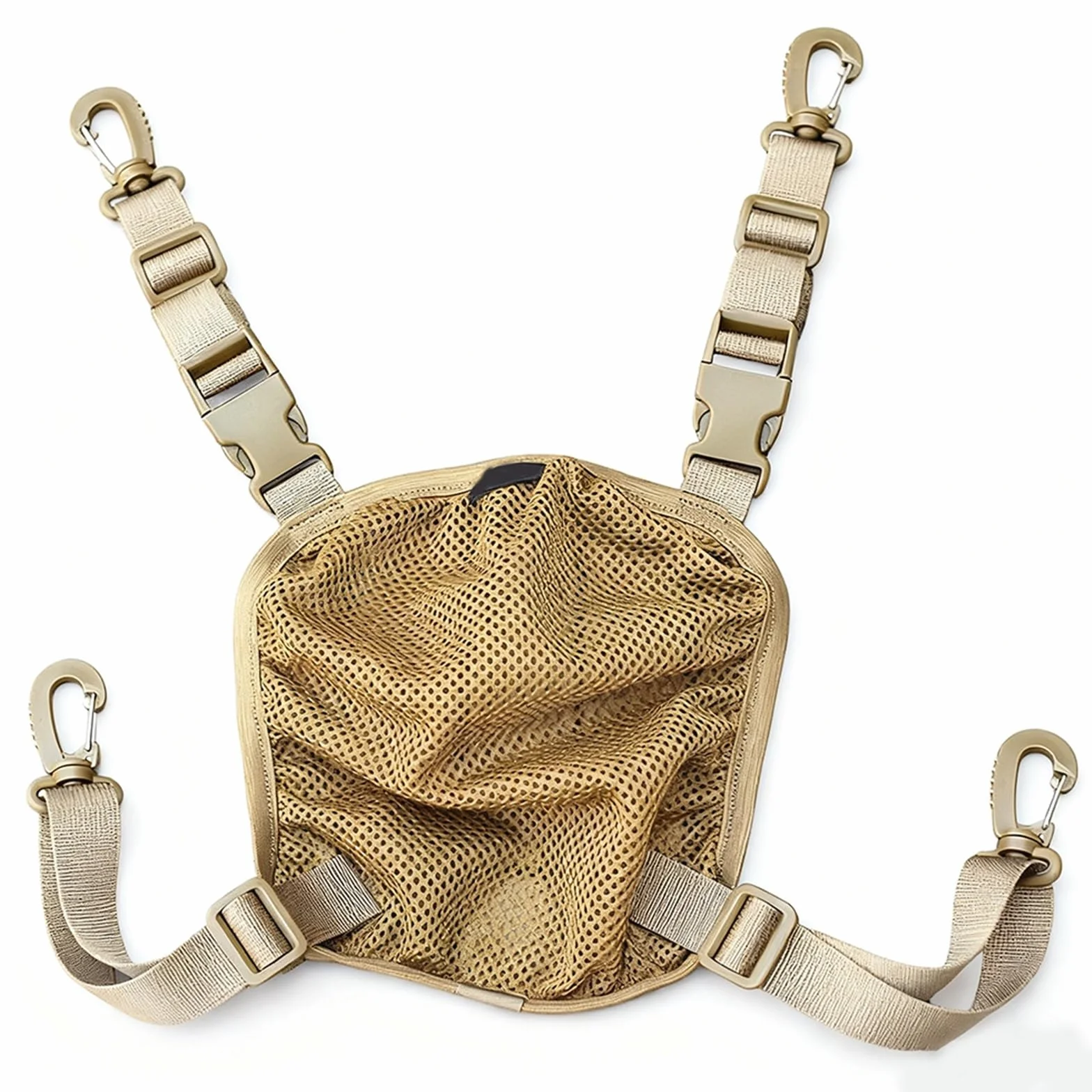 Bolsa Táctica Molle Multiusos para Casco Airsoft Caza
