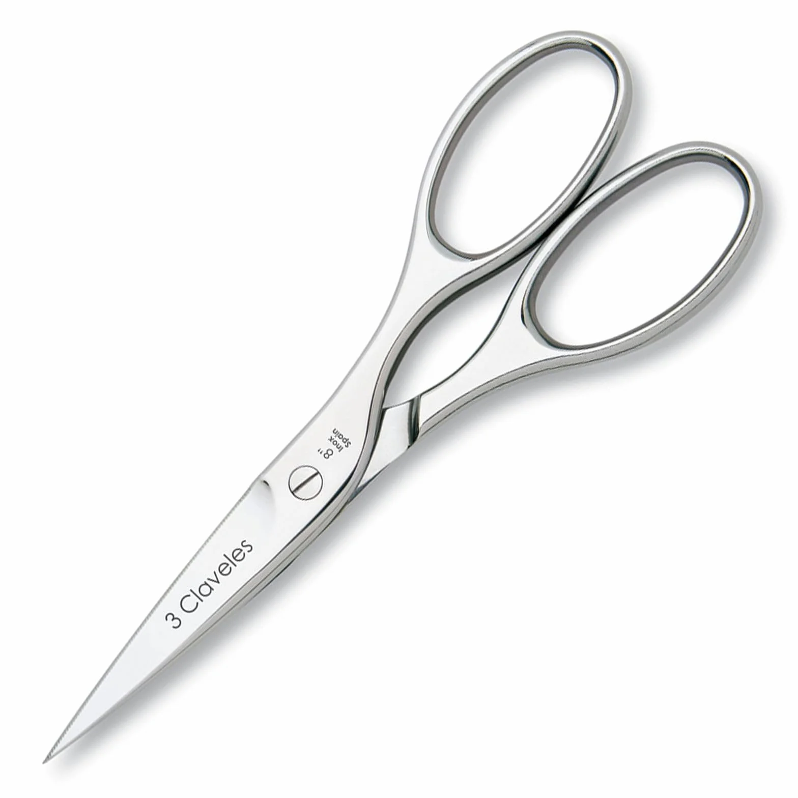 3 Claveles - 3Claveles 404 - Tijera para cocina de 8 pulgadas, inox