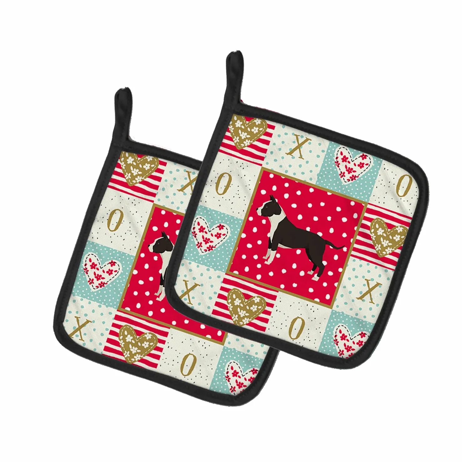 Caroline's Treasures agarraderas, Multicolor