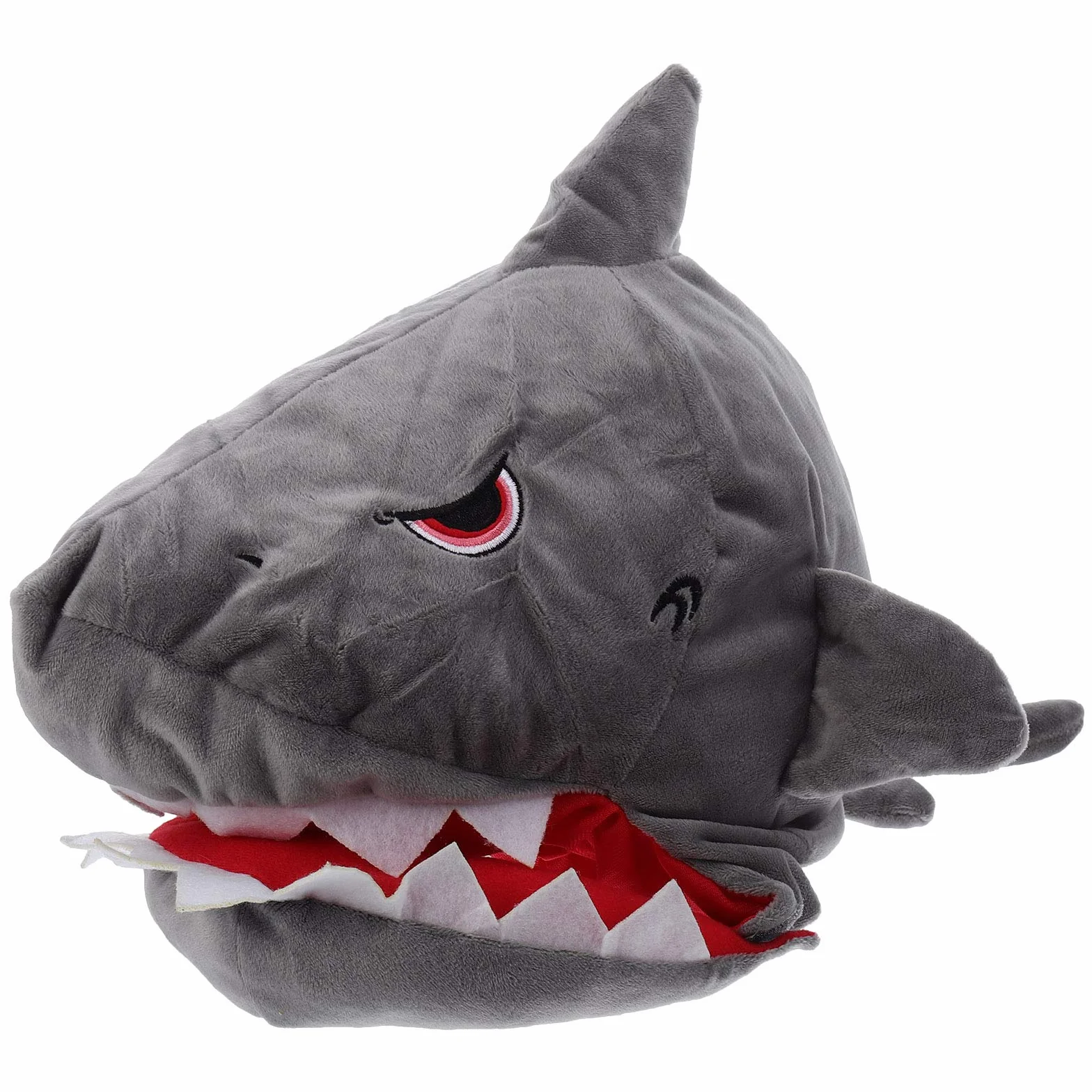 Healifty Sombrero Divertido de Peluche Forma de Tiburón Verde para Fiesta, Cómodo y Resistente, Adecuado para Accesorios de Celebración y Presentaciones de Baile