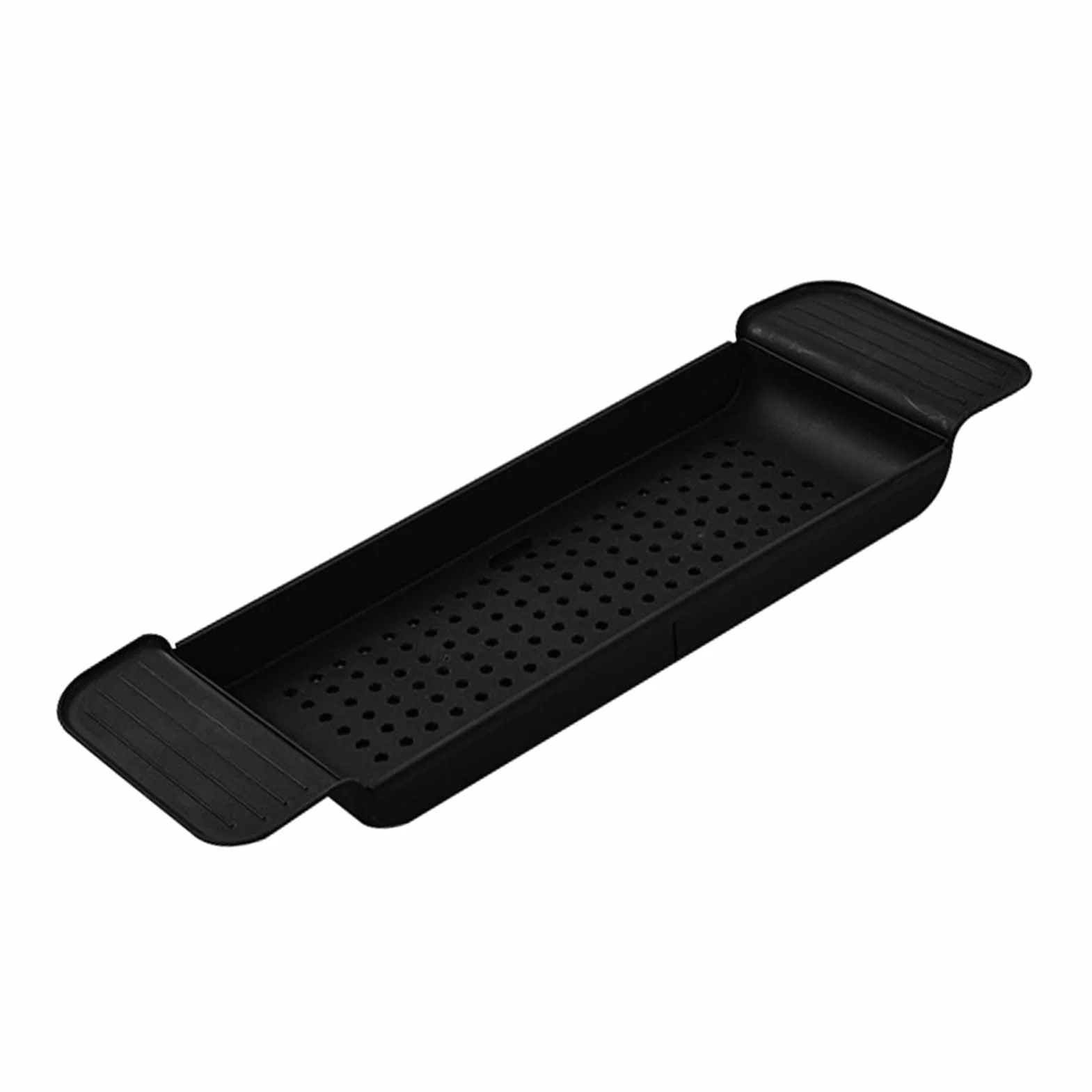 Bandeja para Bañera, Mesa para Bañera con Carrito de Baño Colocación Estable para Baño (Negro)