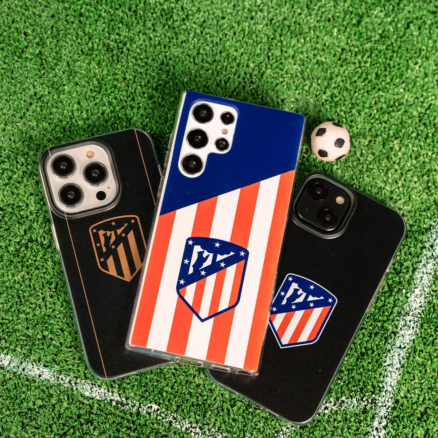Funda Atlético de Madrid para OPPO A38 A18 Silicona Flexible Transparente Oficial