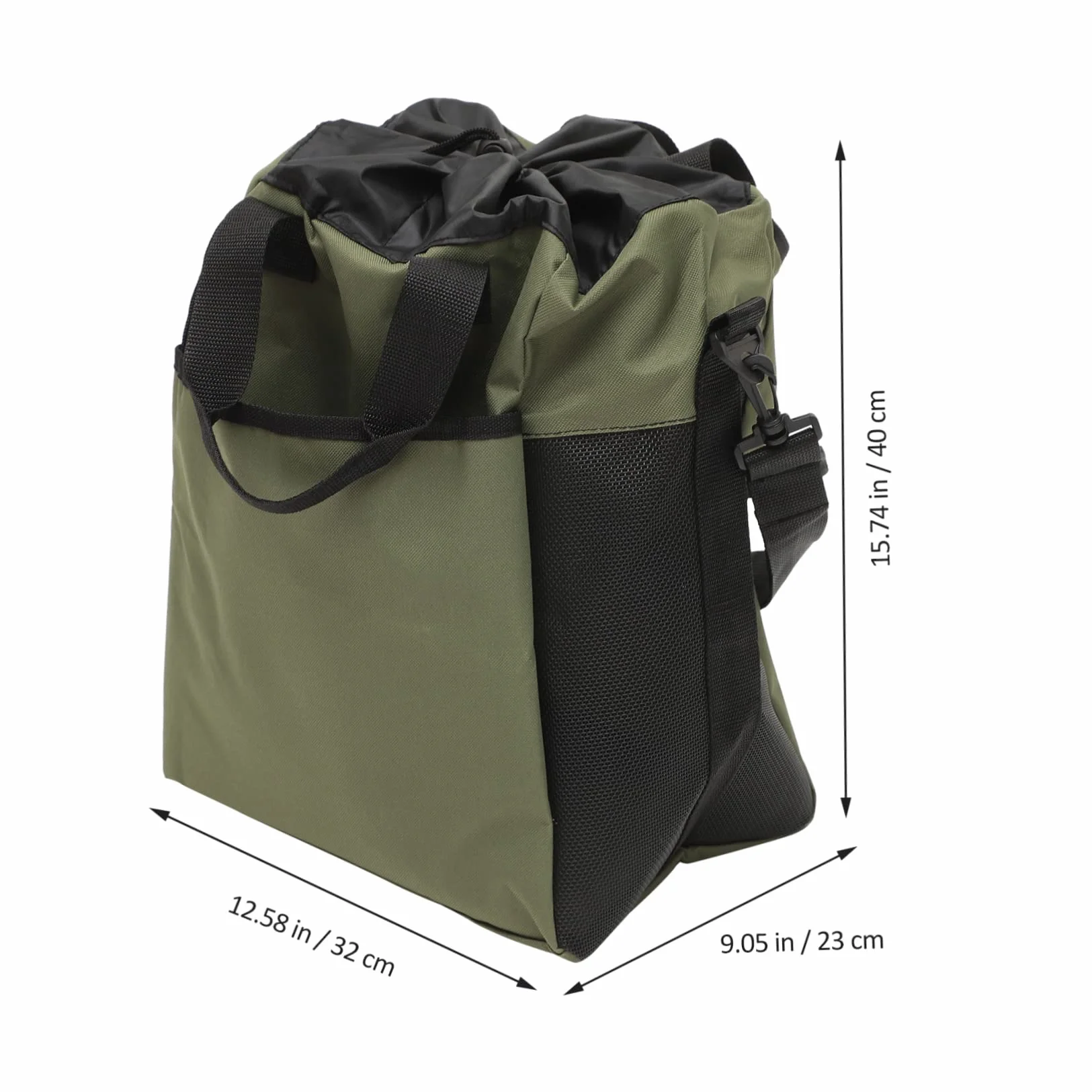 HEMOTON Bolsa para Botas de Pesca de Oxford Correas Ajustables, Contenedor para Guardar y Transportar Botas de Pesca al Aire Libre Ventilación y Protección