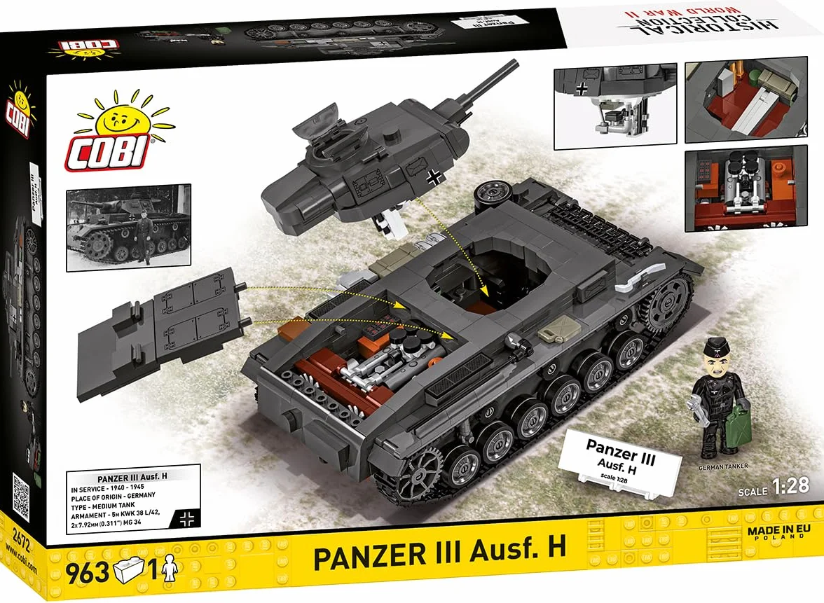 Panzer III AUSF. H Escala 1:28