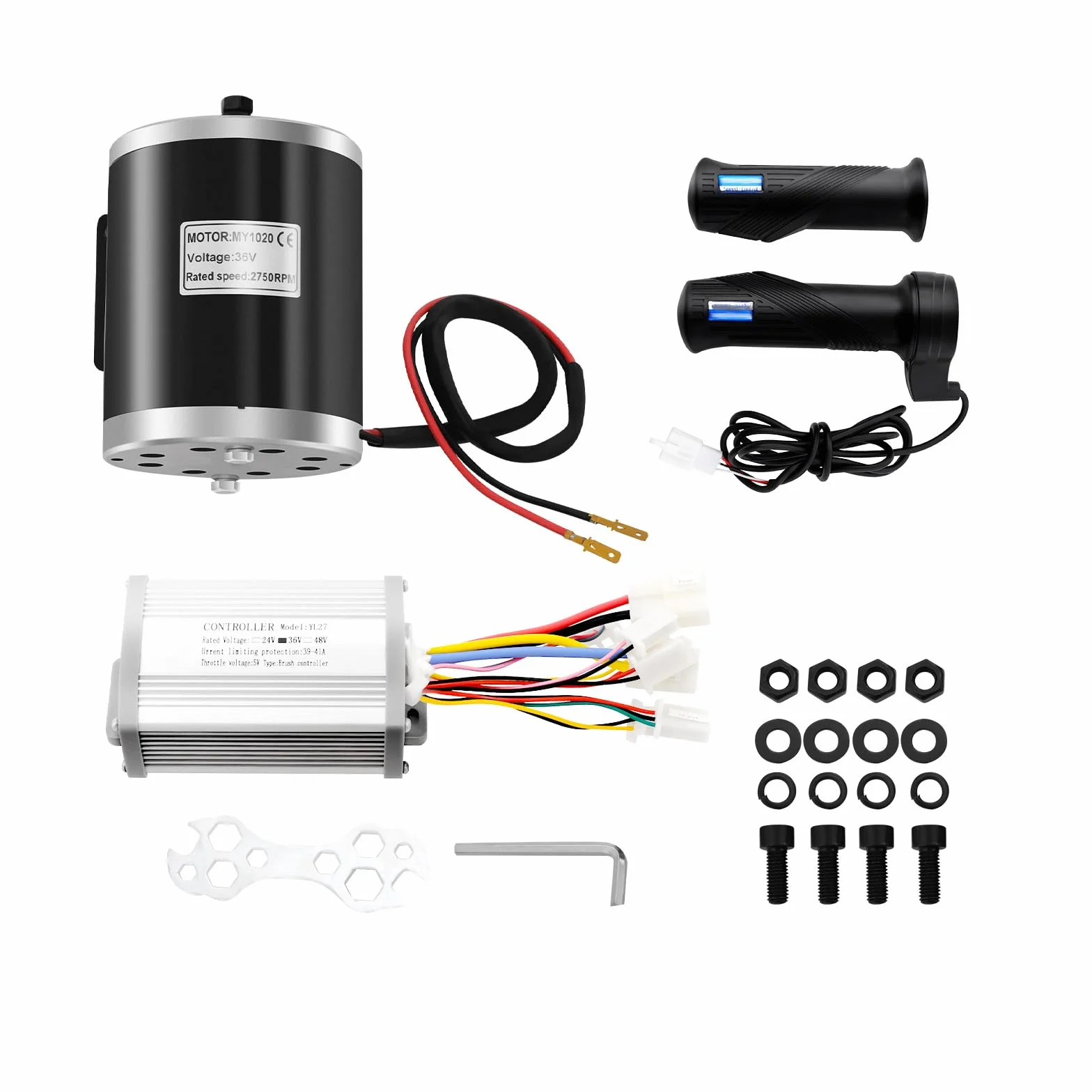E-Scooter Motor Eléctrico 36V 800W 2750 U/min 29,2A para Go-Karts