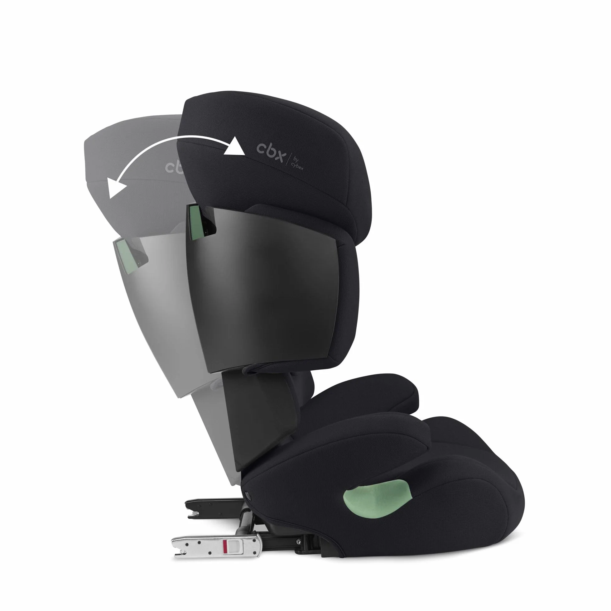 CBX by CYBEX Silla de coche infantil Solution X i-Fix ISOFIX 3-12 años 100-150 cm 15-50 kg Negro Pure Black