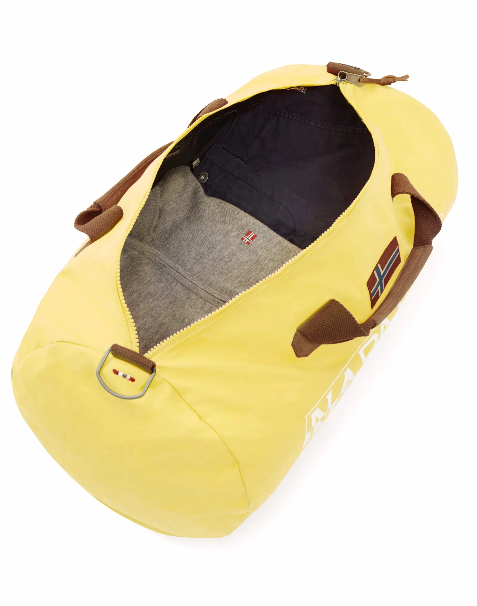 Napapijri BERING Bolso de gimnasio 60 cm Amarillo Spark Yellow