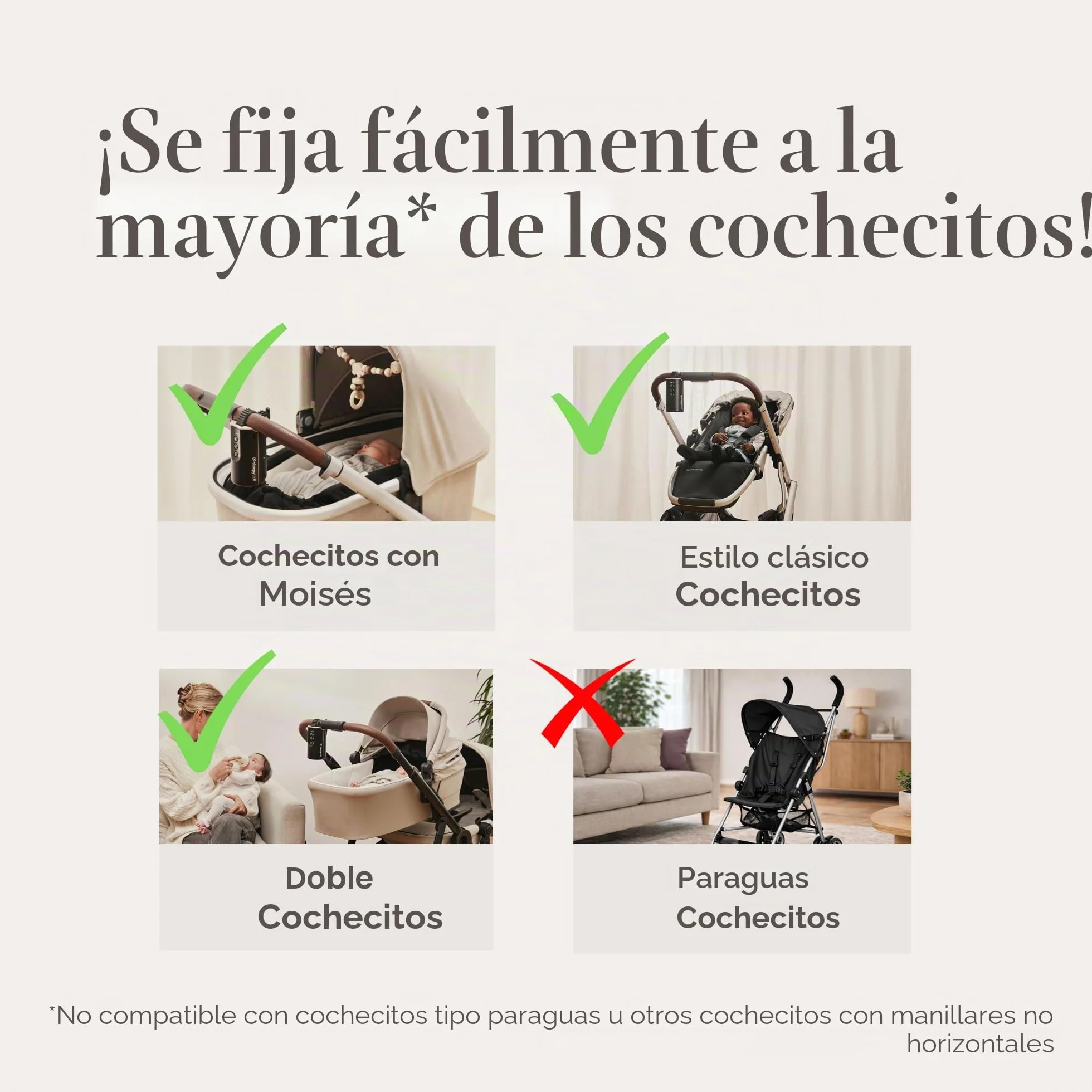Sleepytroll Baby Rocker Gen2 Mecedora Recargable Sensores Movimiento Sonido Control App Balanceo 3h Batería 12h CE FCC
