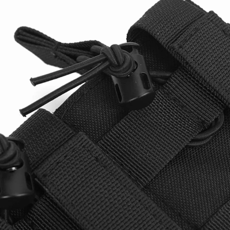Bolsa para Cargador Molle, Bolsa Triple con Apertura Superior, Bolsa Táctica para Cargador de Pistola 5,56 mm