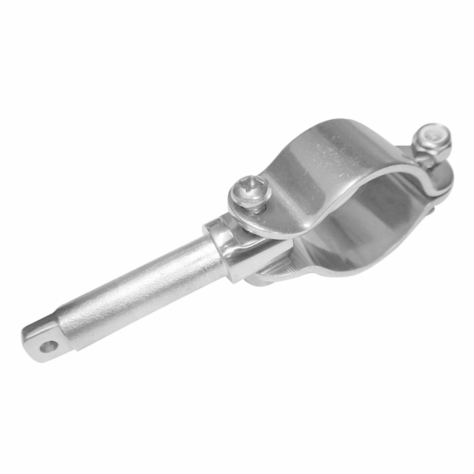 Marine 304SS - Abrazadera en Oarlock para zócalo de 1,27 cm para yate, barco, bloqueo de remo