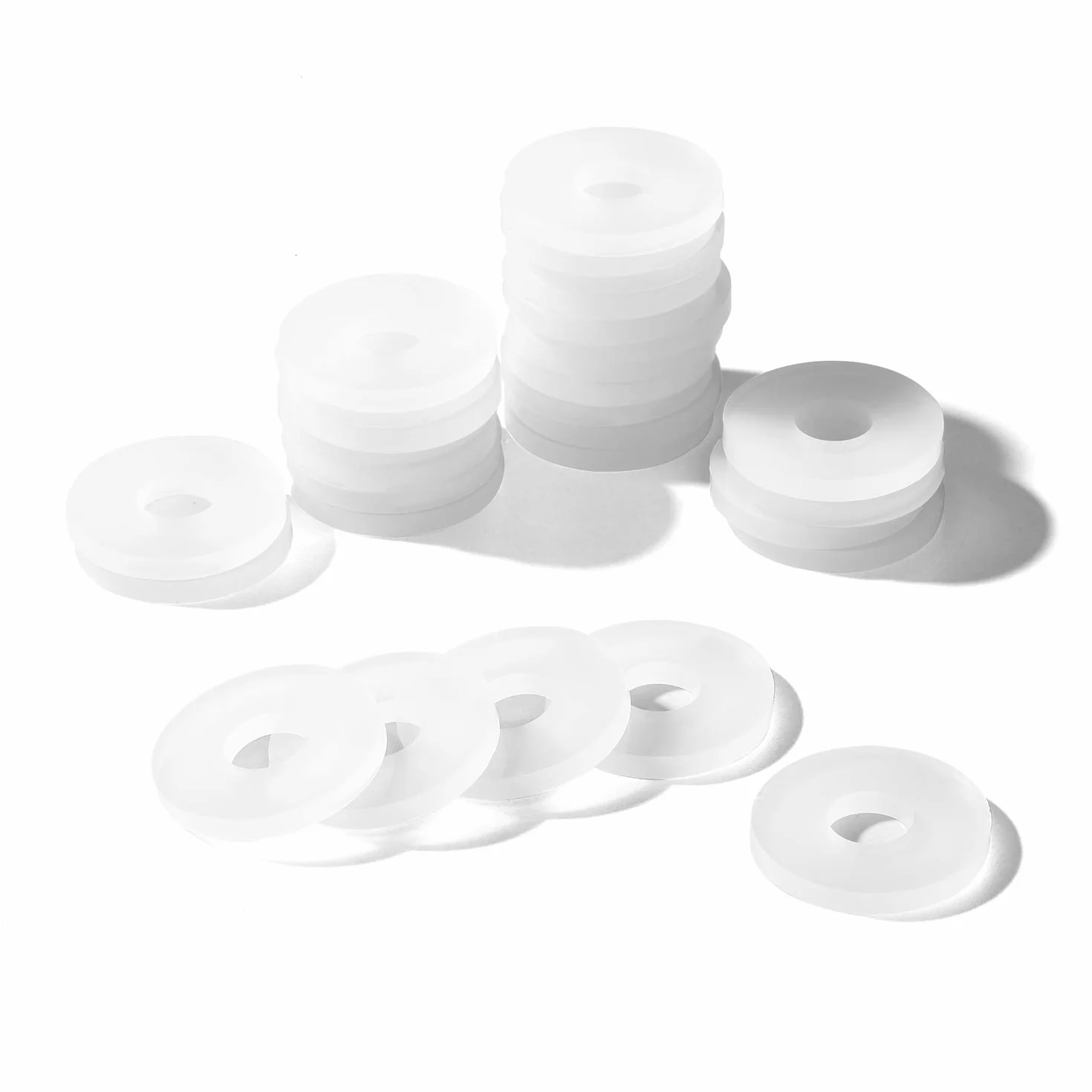 Litorange Grolsch Juntas de silicona – Para botellas con tapa oscilante, paquete combinado de 40 unidades, transparente, hecho de silicona suave (no goma, mejor sellado que la goma)