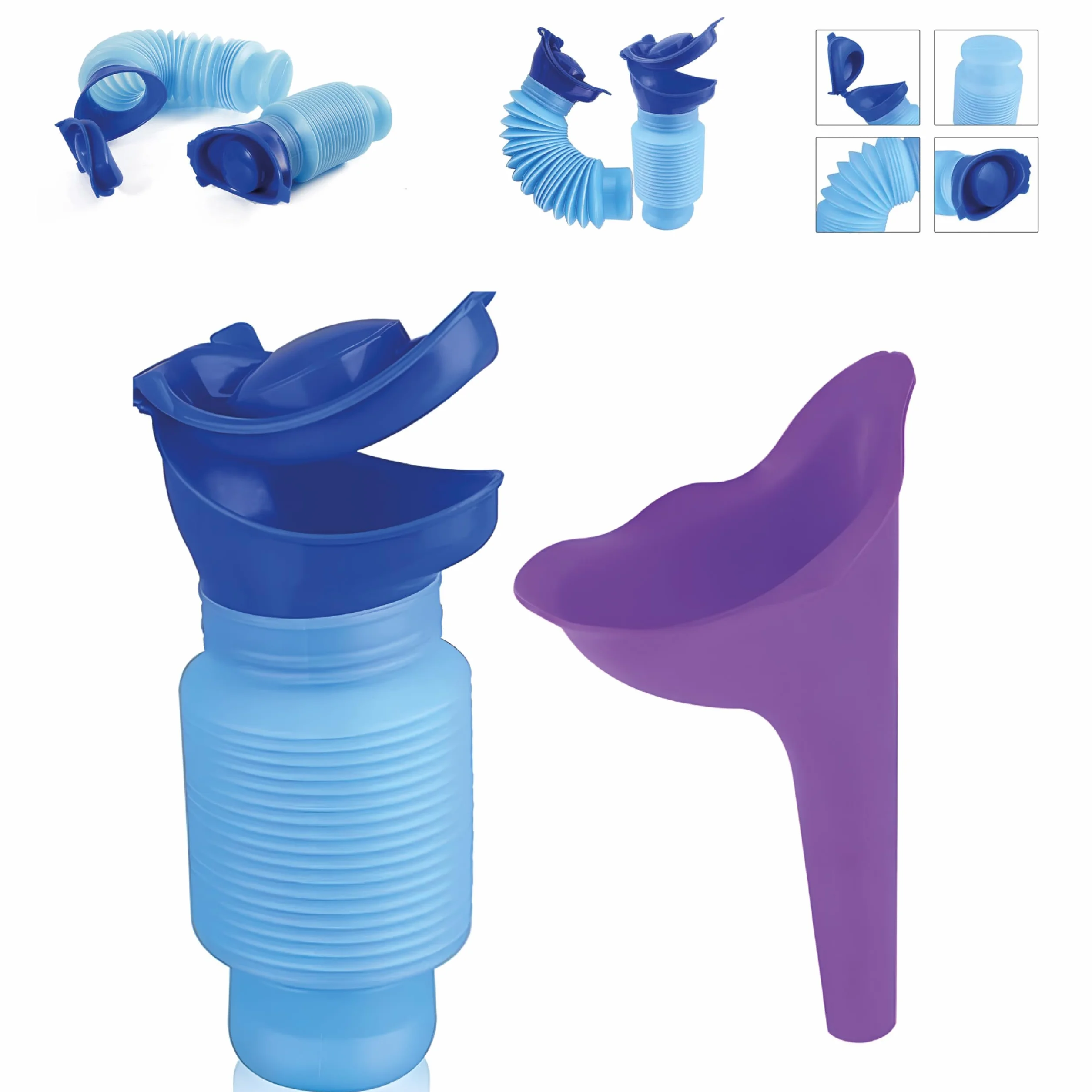 Pack urinario transportable de Emergencia para Hombres Mujeres y niños