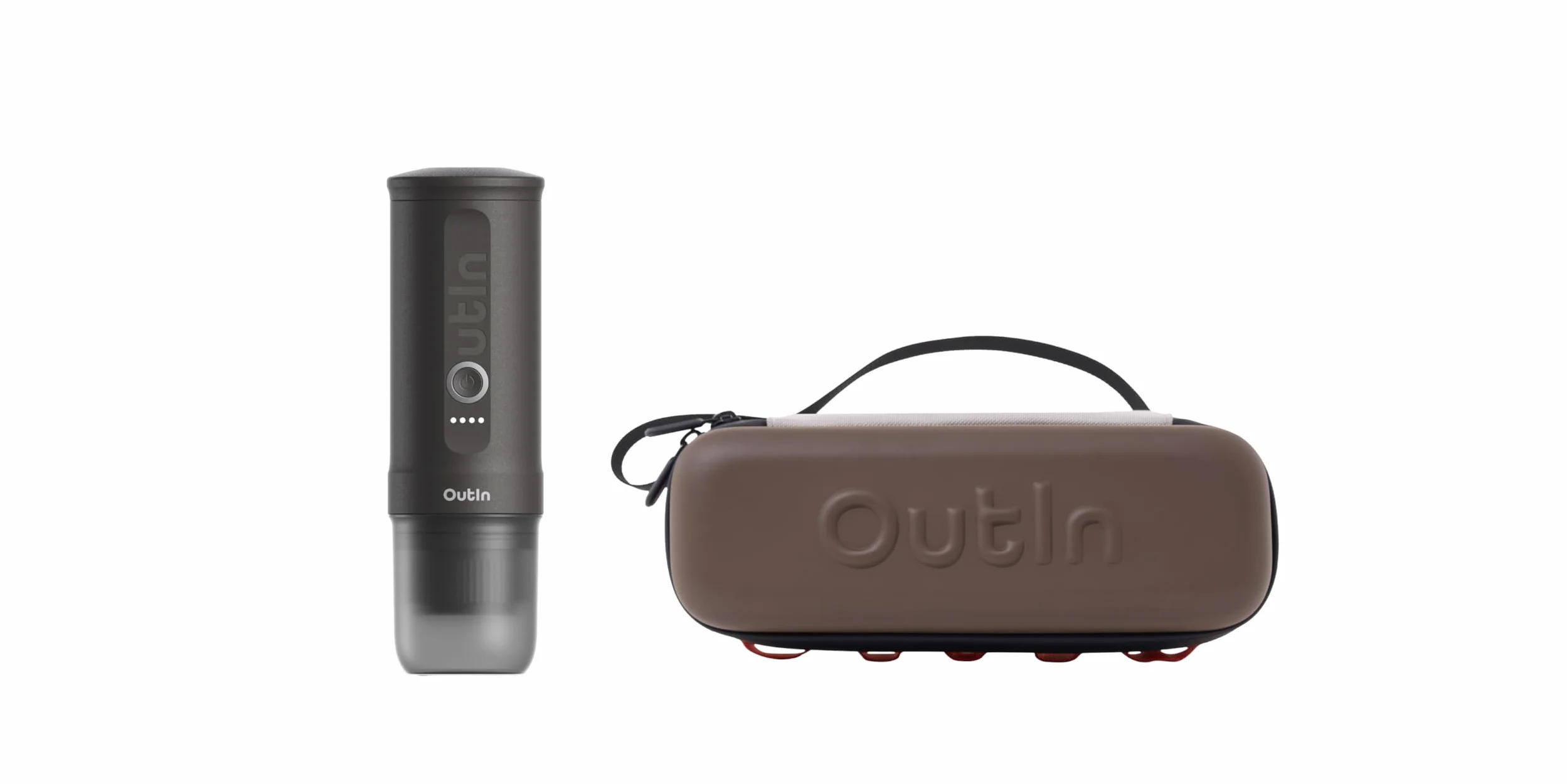 OutIn Nano Cafetera Espresso Eléctrica Portátil Estuche Protector de EVA