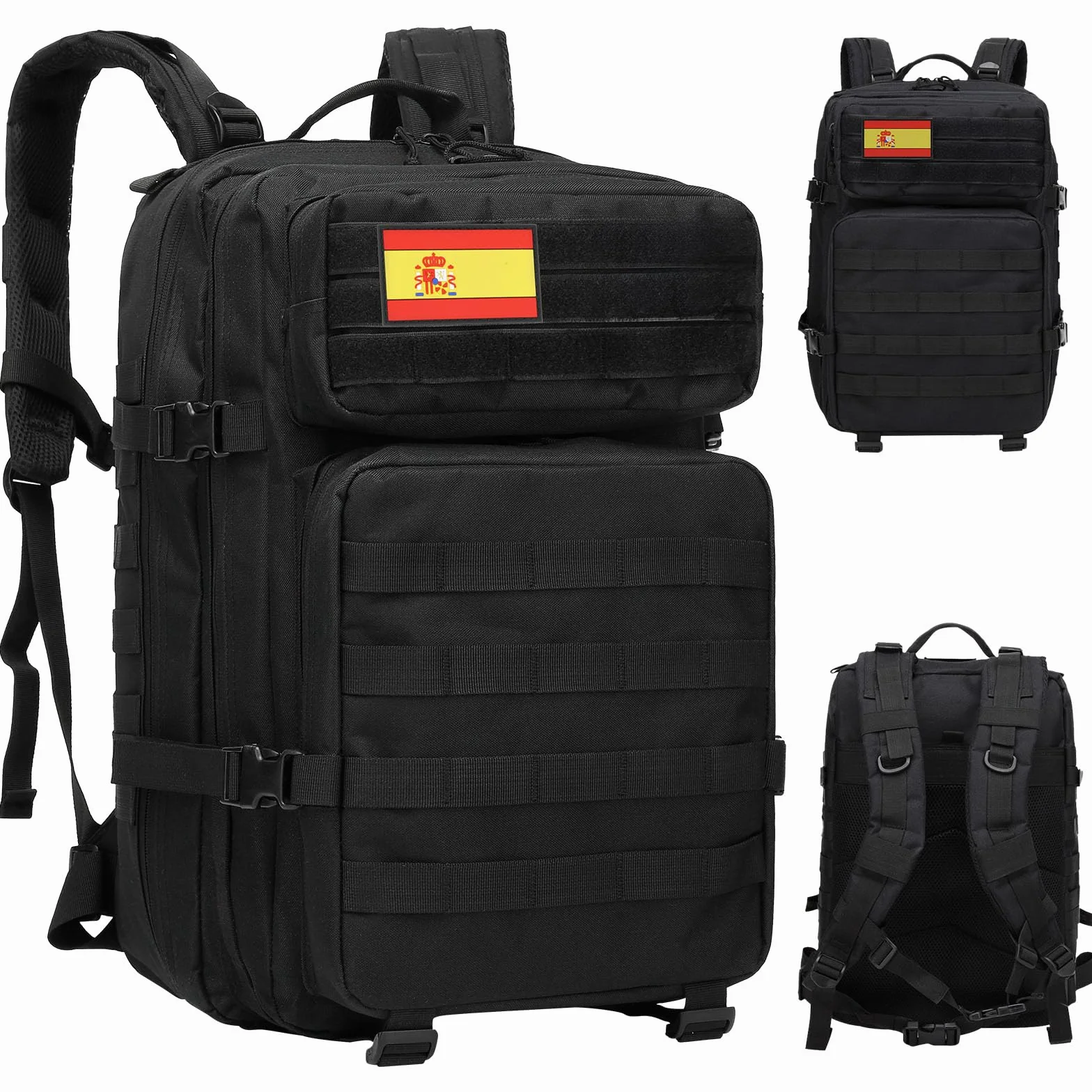 Delgeo Mochila Táctica 25L/45L Militar Impermeable Plegable para Montañismo Senderismo Camping