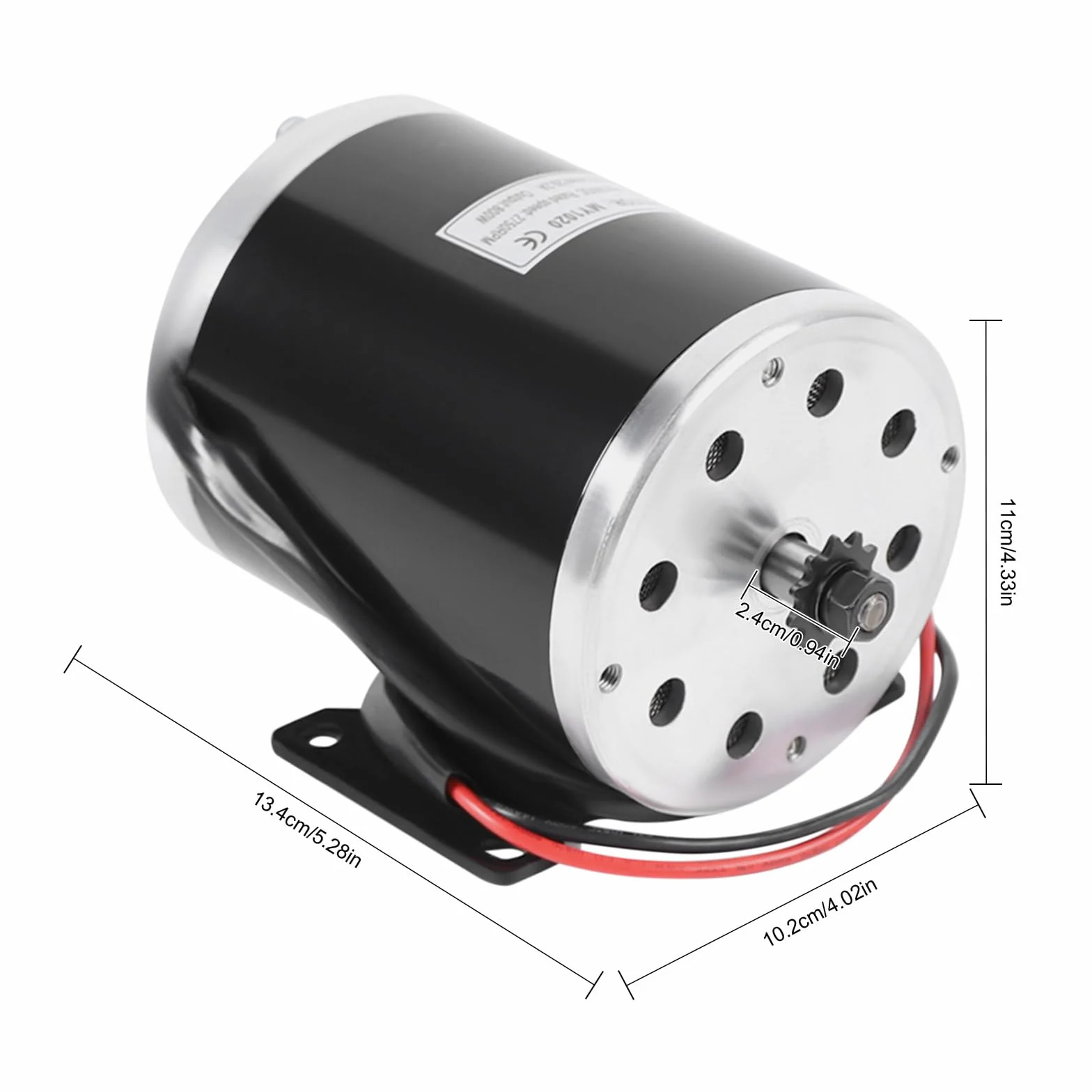 E-Scooter Motor Eléctrico 36V 800W 2750 U/min 29,2A para Go-Karts