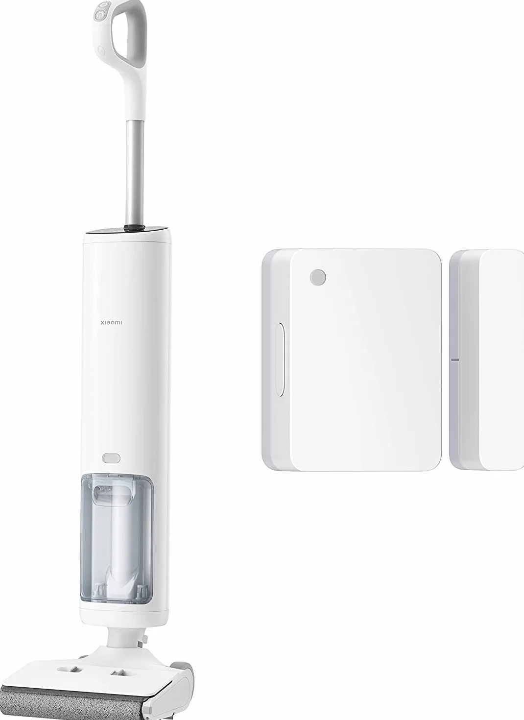XIAOMI Truclean W10 Pro Wet Dry Vacuum + Window Sensor 2 - Aspiradora Vertical 3 en 1 (aspira, friega y Lava), hasta 35 min. de autonomía, Blanco (Versión ES + 3 años de garantía)